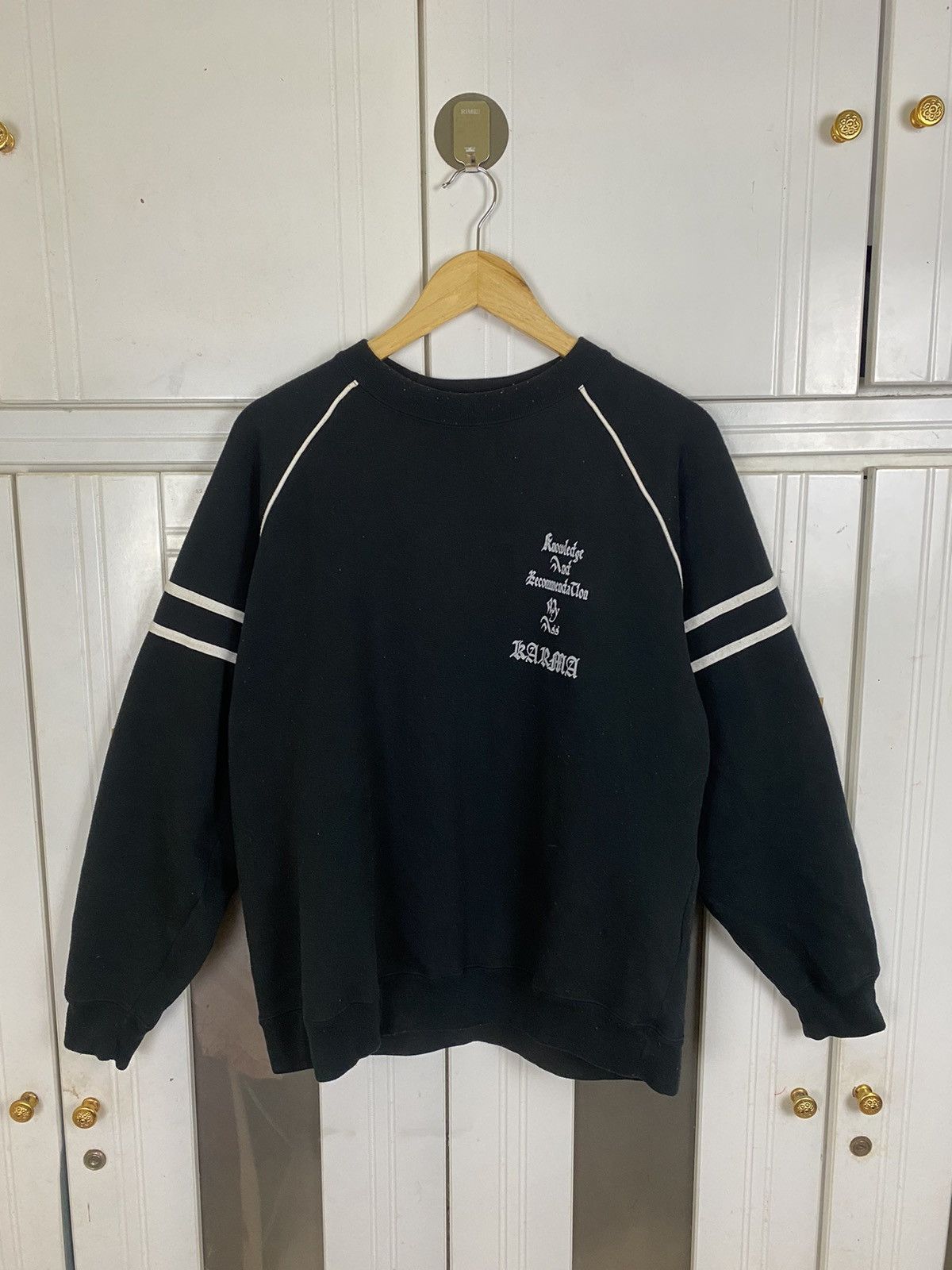 Japanese Brand Vintage Karma Sweatshirt Size US M / EU 48-50 / 2 - 2 Thumbnail