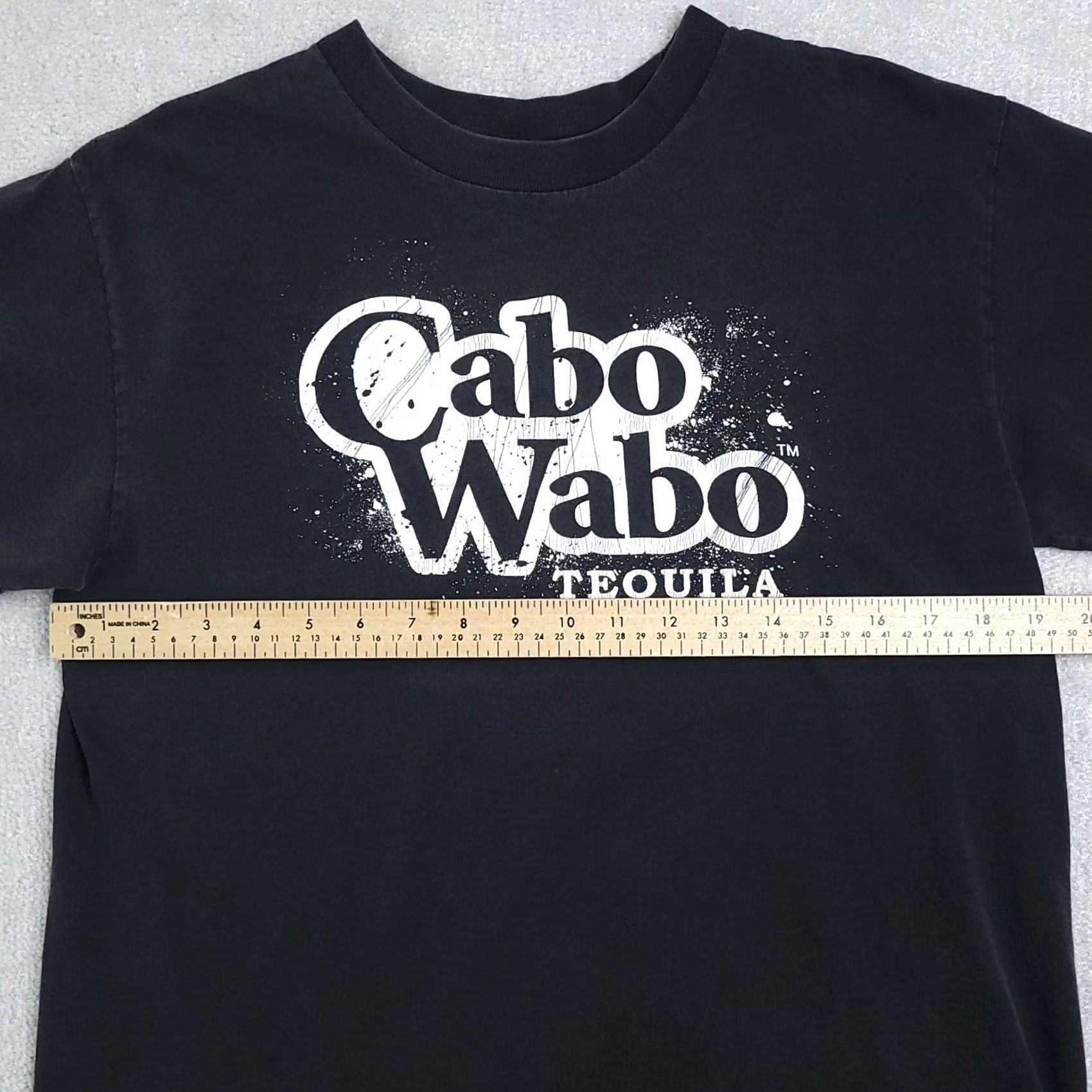 Vintage VINTAGE Tennessee River Cabo Wabo Tequila T Shirt Mens Medium Black Short Sleeve Mens Regular T-Shirt 90s Tequila Ballpark? Size US M / EU 48-50 / 2 - 4 Thumbnail