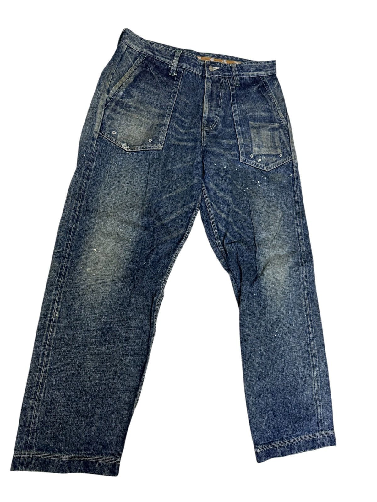 New Era New Era Selvege Denim Pants Size US 36 / EU 52 - 2 Thumbnail
