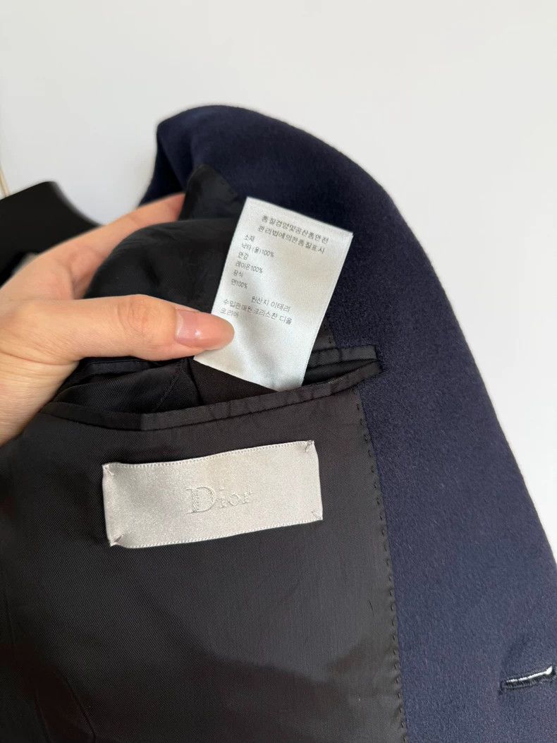 Dior Dior Camel hair dark blue suit Size 48R - 7 Thumbnail