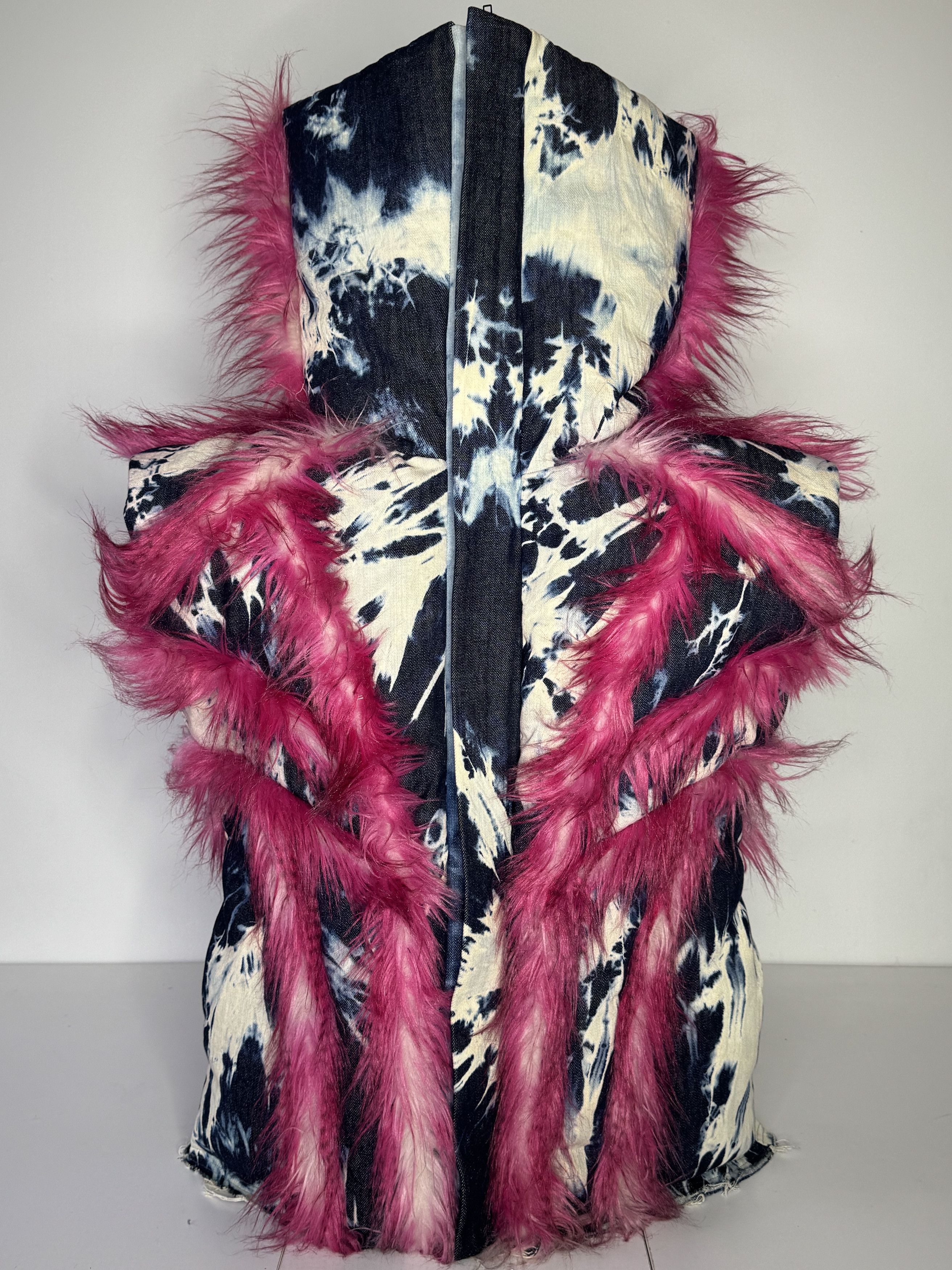 Other BNGLD | Furry Denim Puffer Vest [AW22] Size US L / EU 52-54 / 3 - 1 Thumbnail