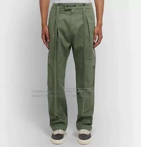 Fear of God fear of god baggy cargo trouser in green. Size US 34 / EU 50 - 7 Thumbnail