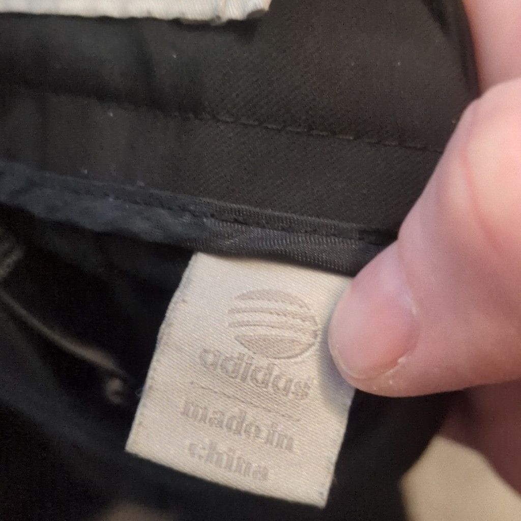 Adidas SLVR x Adidas black pants with zippers size small Size US 26 / EU 42 - 3 Thumbnail