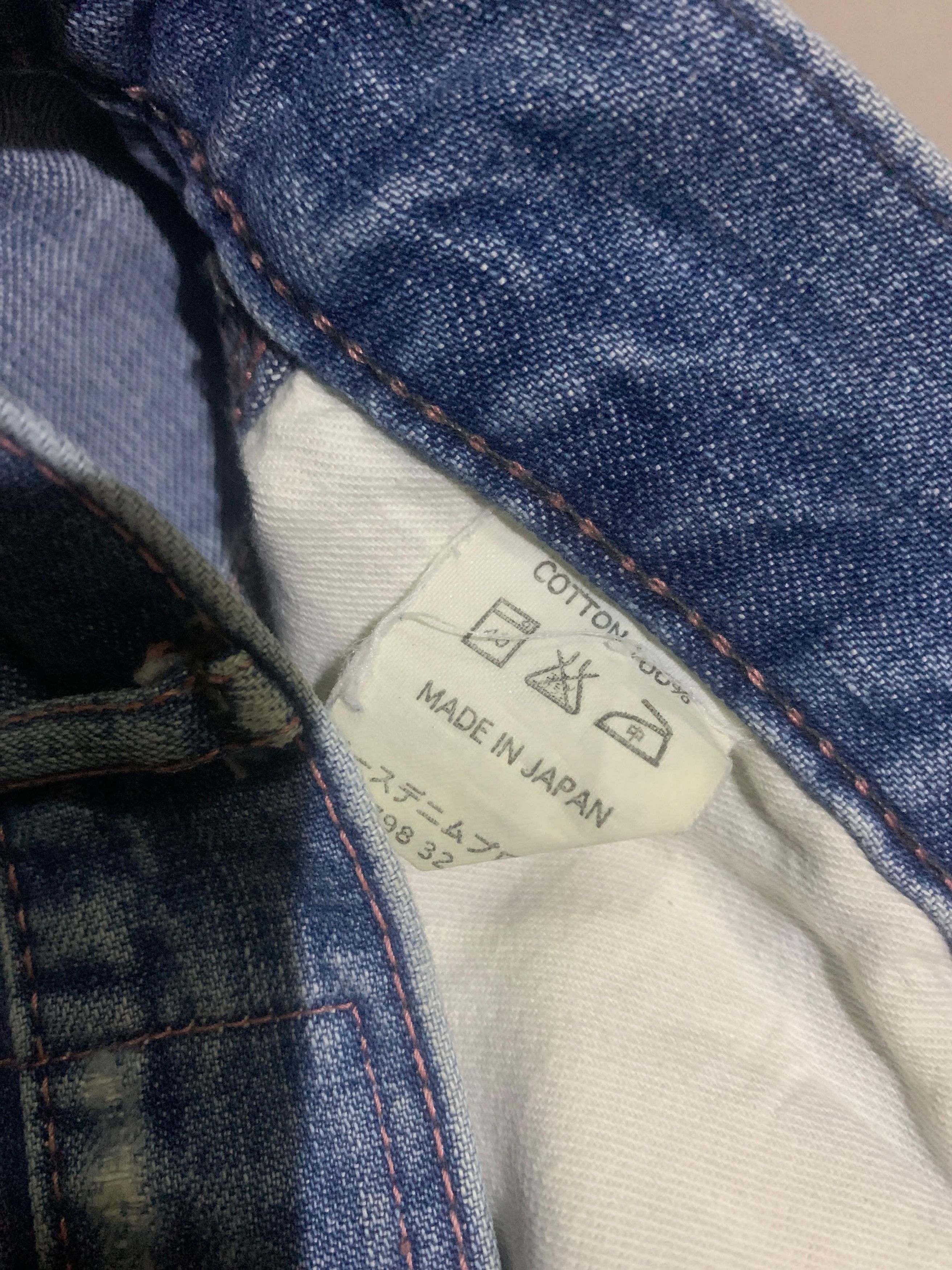 Japanese Brand × Orslow Denim pants orslow patchwork Size US 30 / EU 46 - 3 Thumbnail
