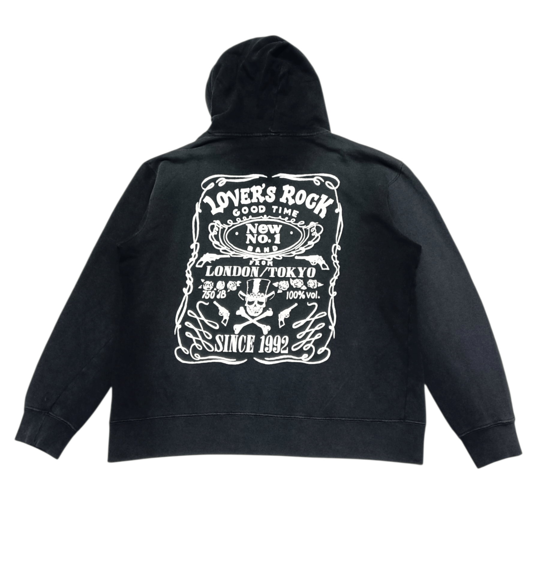 Japanese Brand Sunfaded Lovers Rock By Superlovers X Guns And Roses Hoodie Size US M / EU 48-50 / 2 - 2 Thumbnail