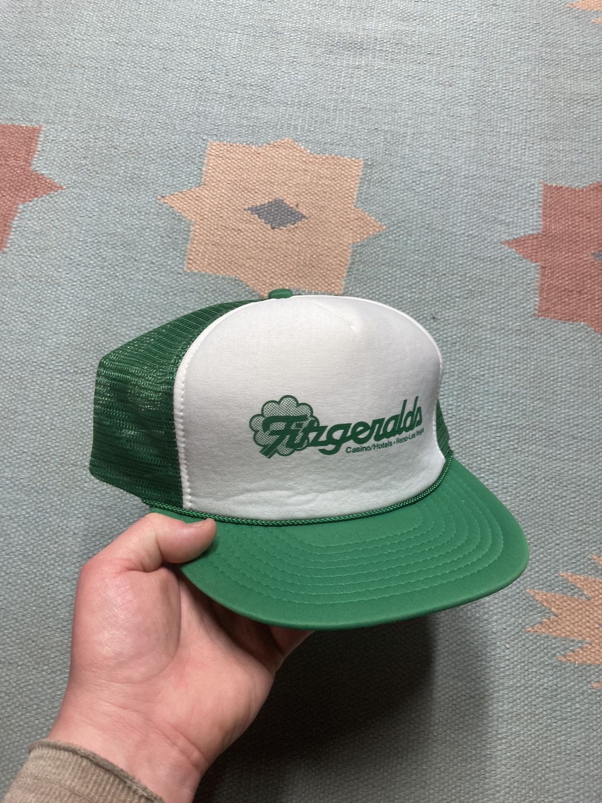 Nissan × Vintage trucker hat Fitzgeralds casino hotel Reno Las Vegas Nevada Size ONE SIZE - 1 Thumbnail