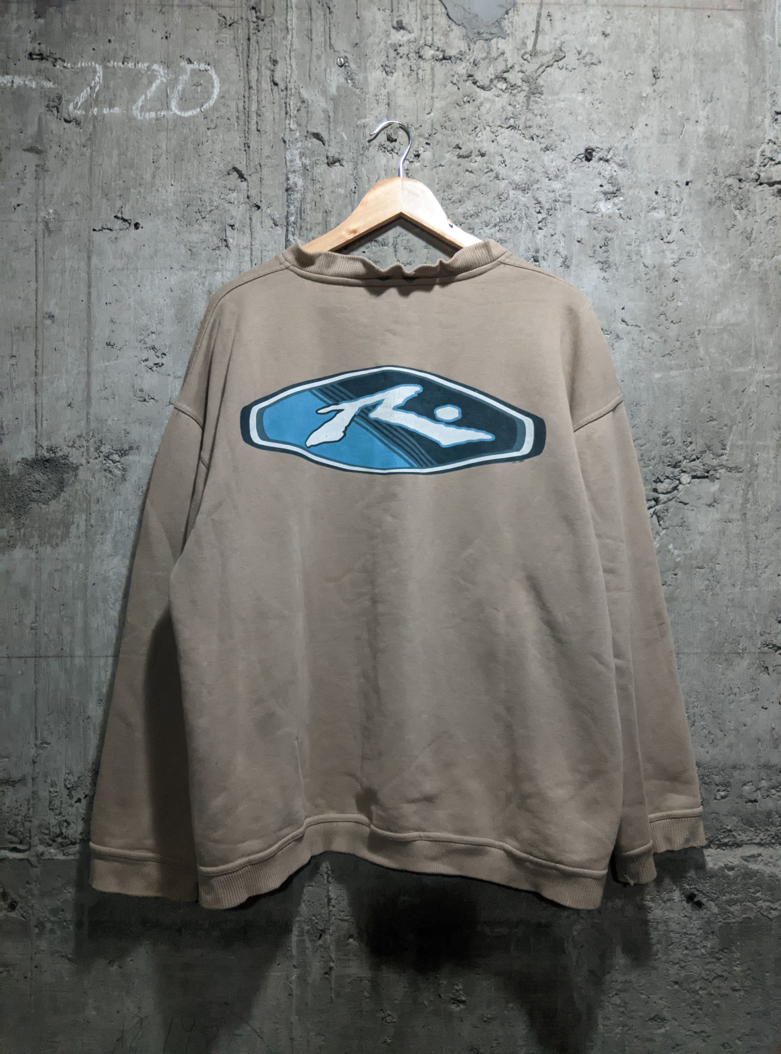 Vintage Vintage 1996 thrashed rusty surfboards crewneck Size US L / EU 52-54 / 3 - 1 Thumbnail