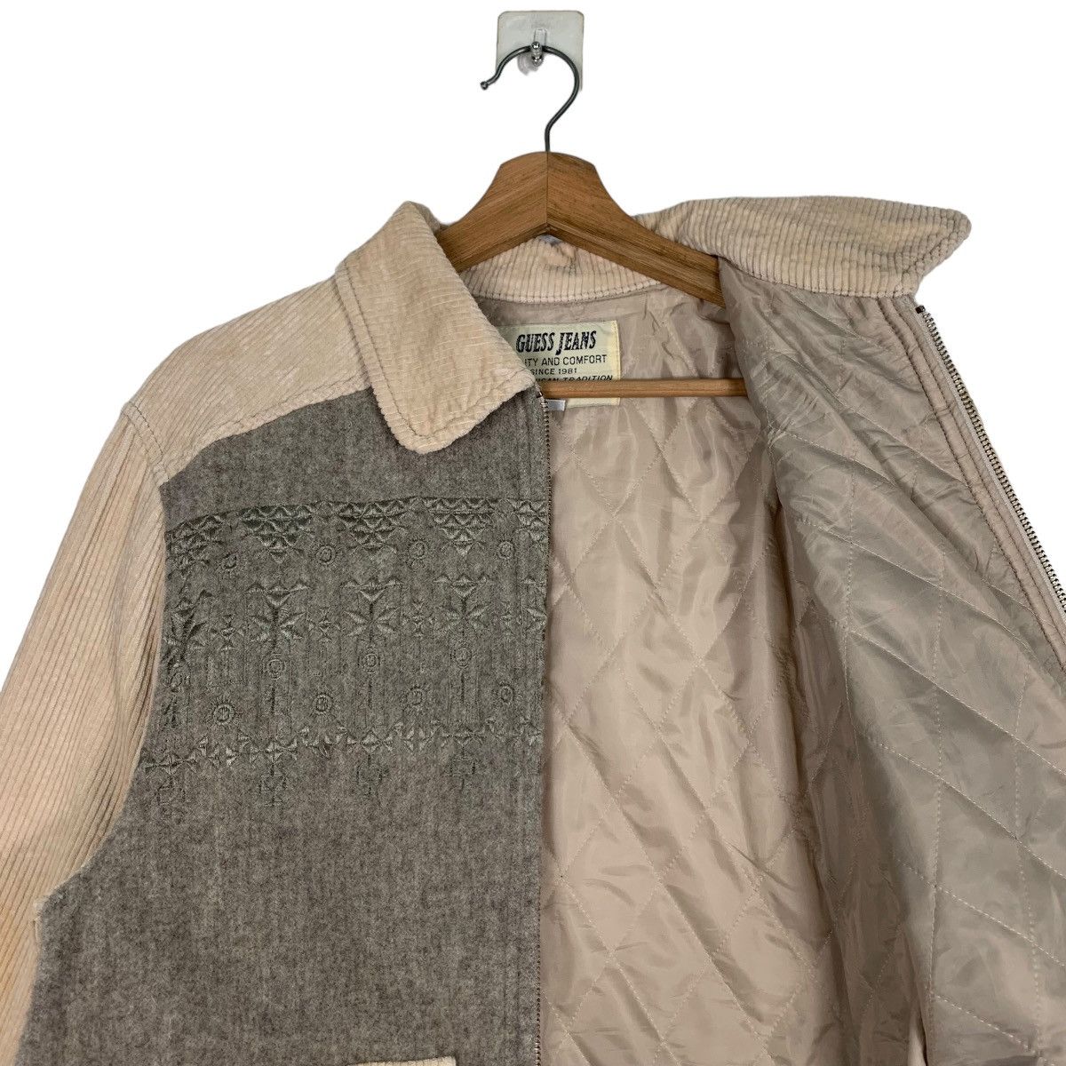 Guess GUESS JEANS USA Classic Design Corduroy Jacket #0600-C28 Size US M / EU 48-50 / 2 - 11 Thumbnail