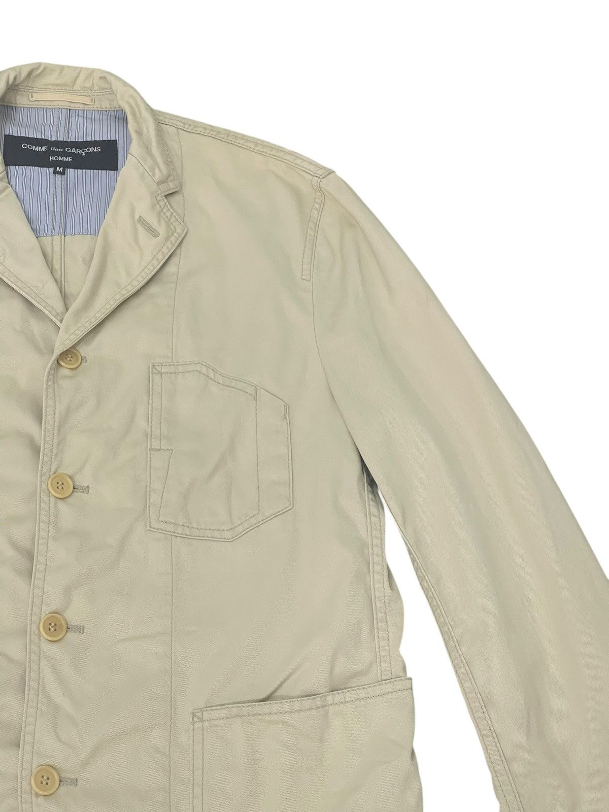Comme des Garcons Comme des Garcons Homme Chore Workwear Jacket 6🟩8 j Size US M / EU 48-50 / 2 - 5 Thumbnail