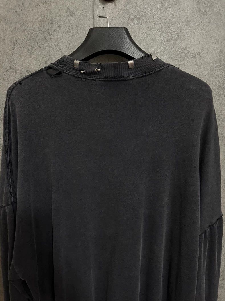Balenciaga Balenciaga Chain Logo Washed Sweatshirt Size US L / EU 52-54 / 3 - 7 Thumbnail
