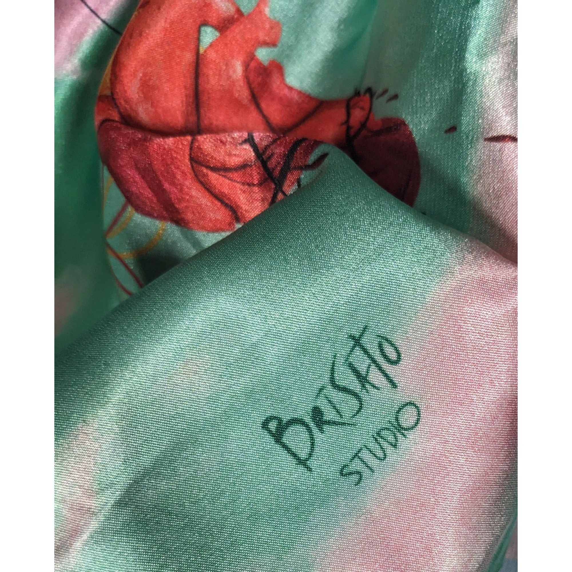 Other Brisato Studio Unique Green Art Icons Square Scarf Size ONE SIZE - 12 Thumbnail