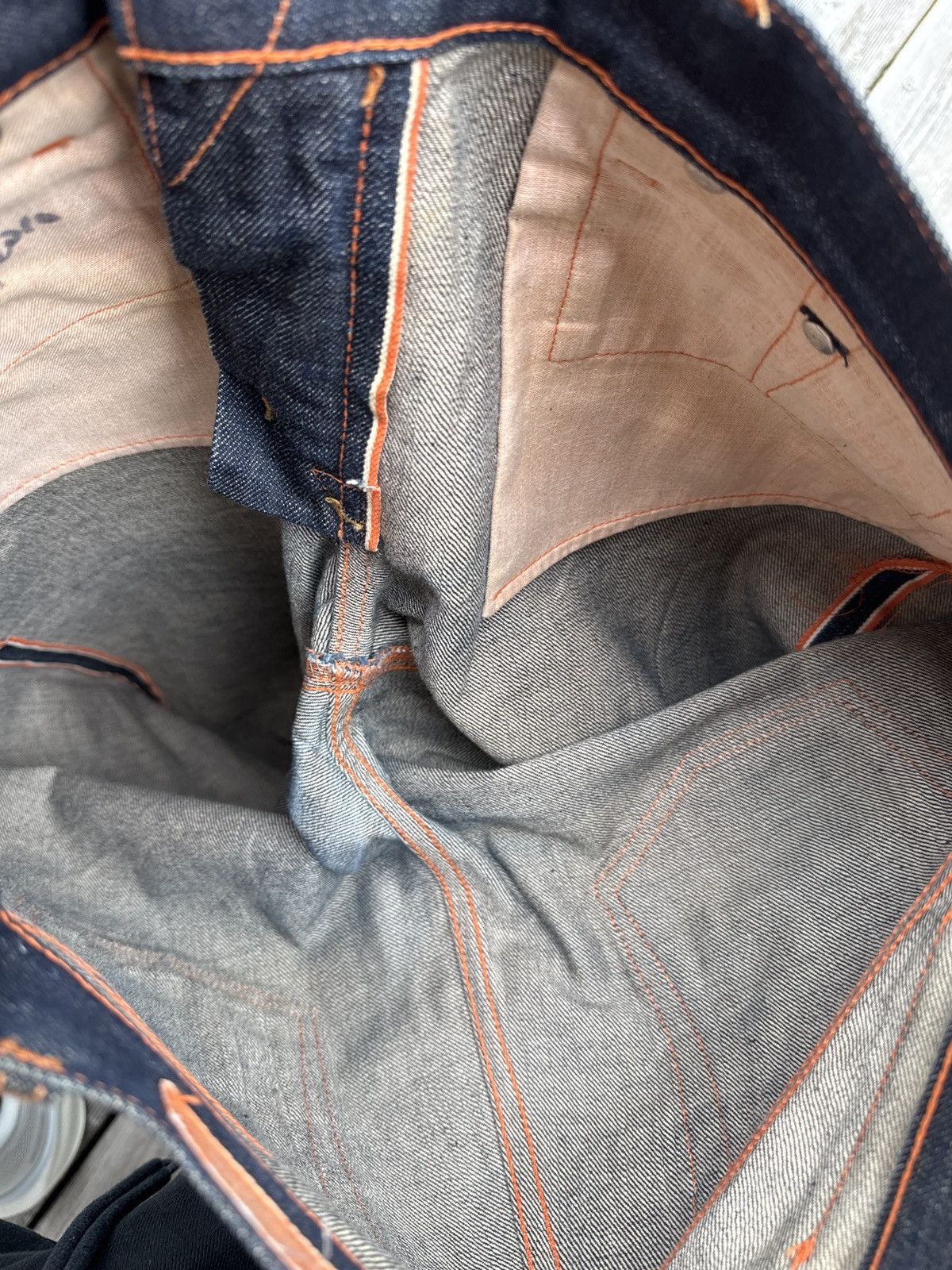 Designer × Japanese Brand × Jean Shop Jean shop slim cut raw selvedge denim Size US 32 / EU 48 - 6 Thumbnail