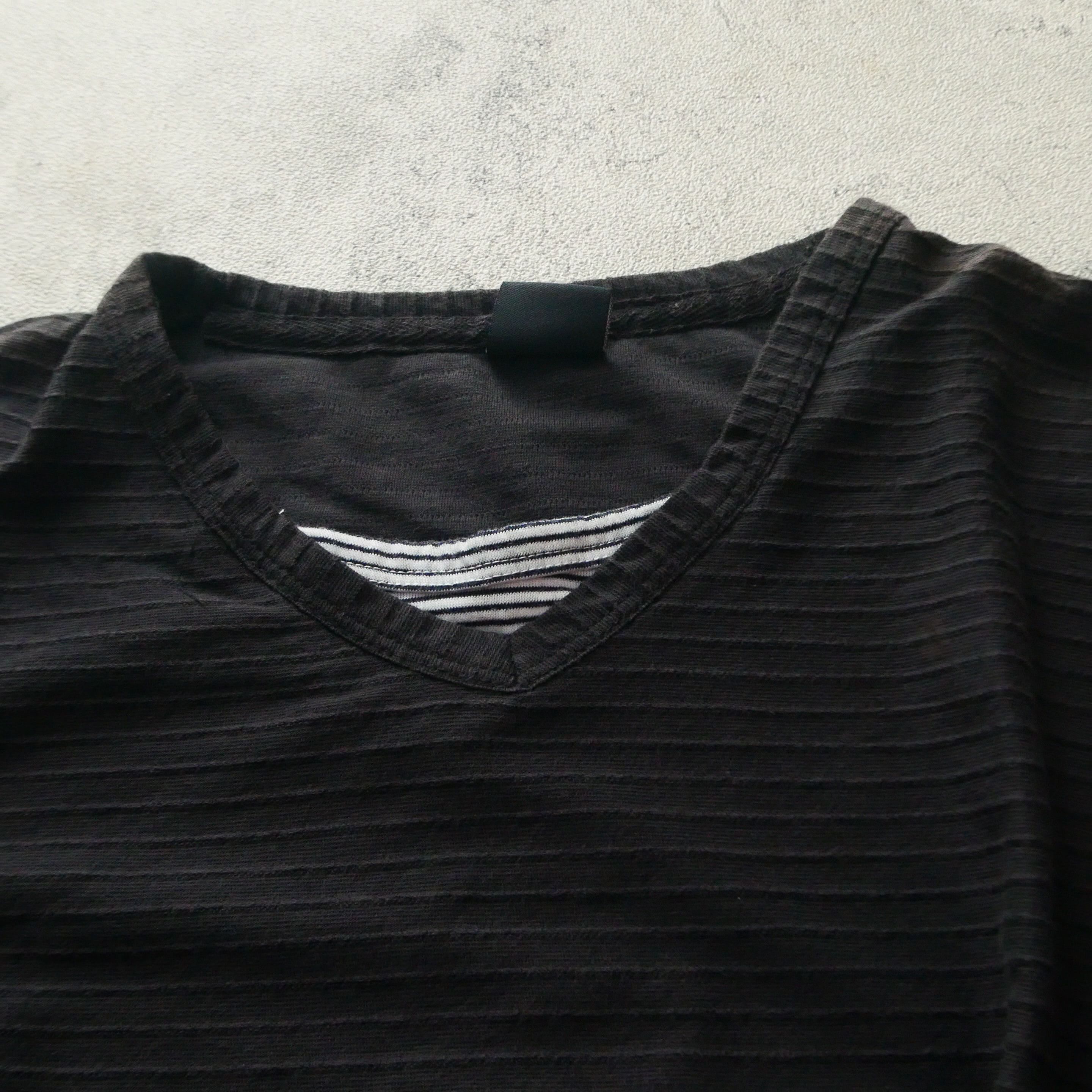 Japanese Brand George Cross Vintage Japanese Stripe LS Ifsixwasnine LGB Size US L / EU 52-54 / 3 - 4 Thumbnail