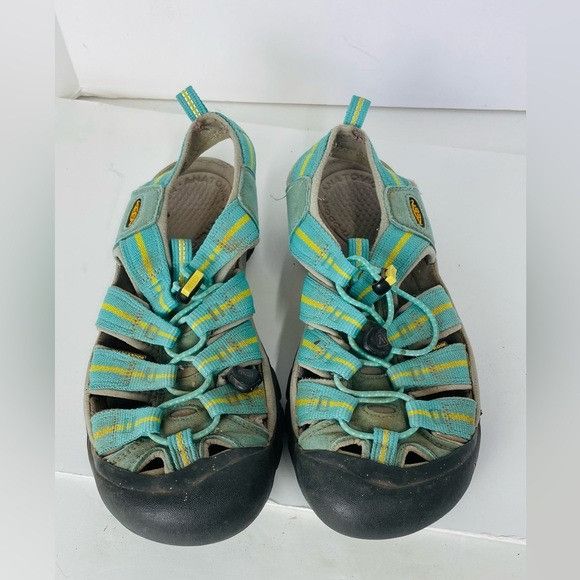 Keen Keen sandals women size 9 teal and yellow Size US 9 / IT 39 - 2 Preview