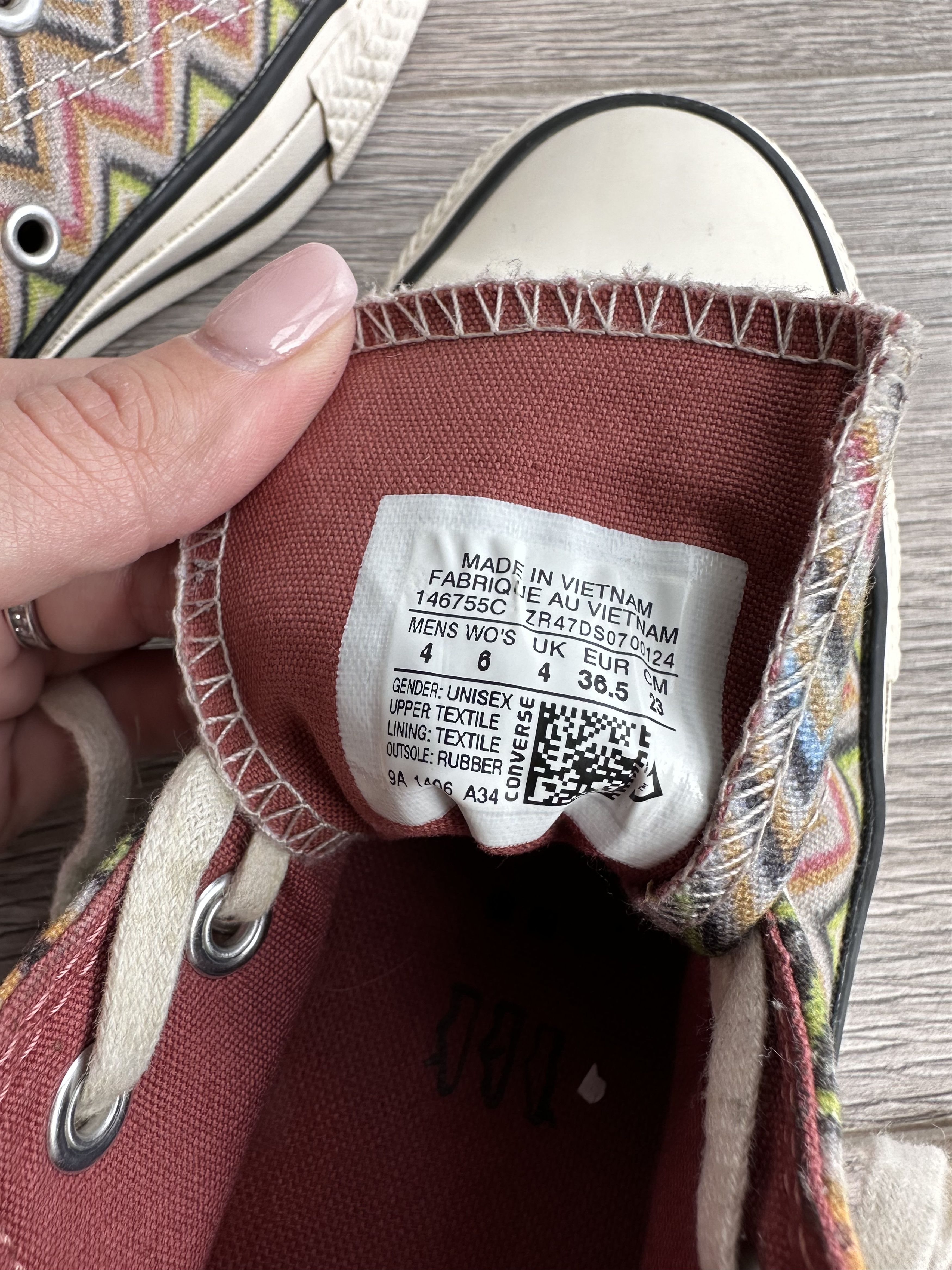 Converse × Missoni Converse x Missoni Sneakers Size US 6 / IT 36 - 7 Thumbnail