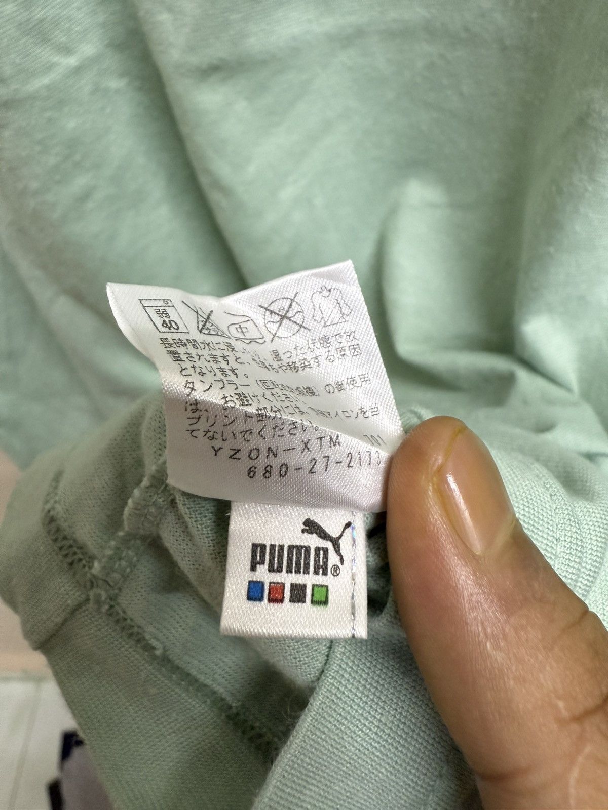 Puma Vintage Puma Biglogo Tshirt Size US S / EU 44-46 / 1 - 10 Thumbnail