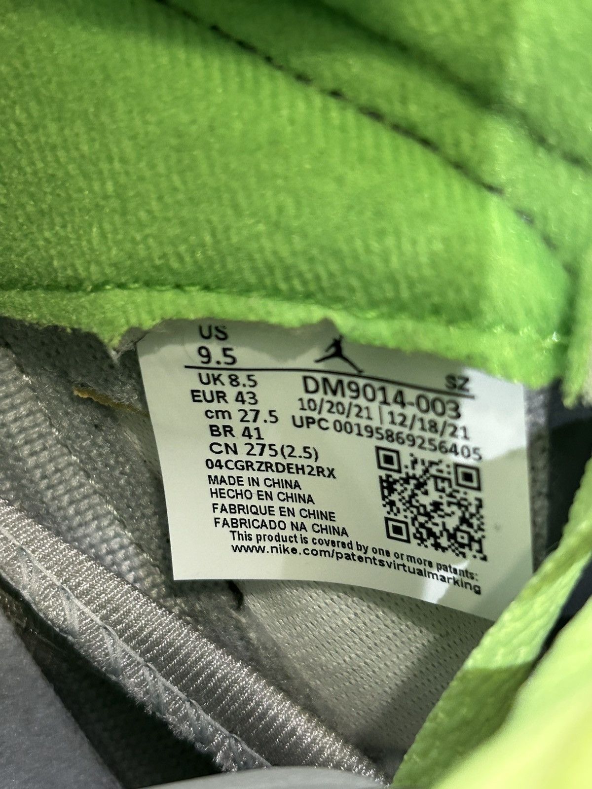 Jordan Brand Jordan 5 green bean Size US 9.5 / EU 42-43 - 11 Thumbnail