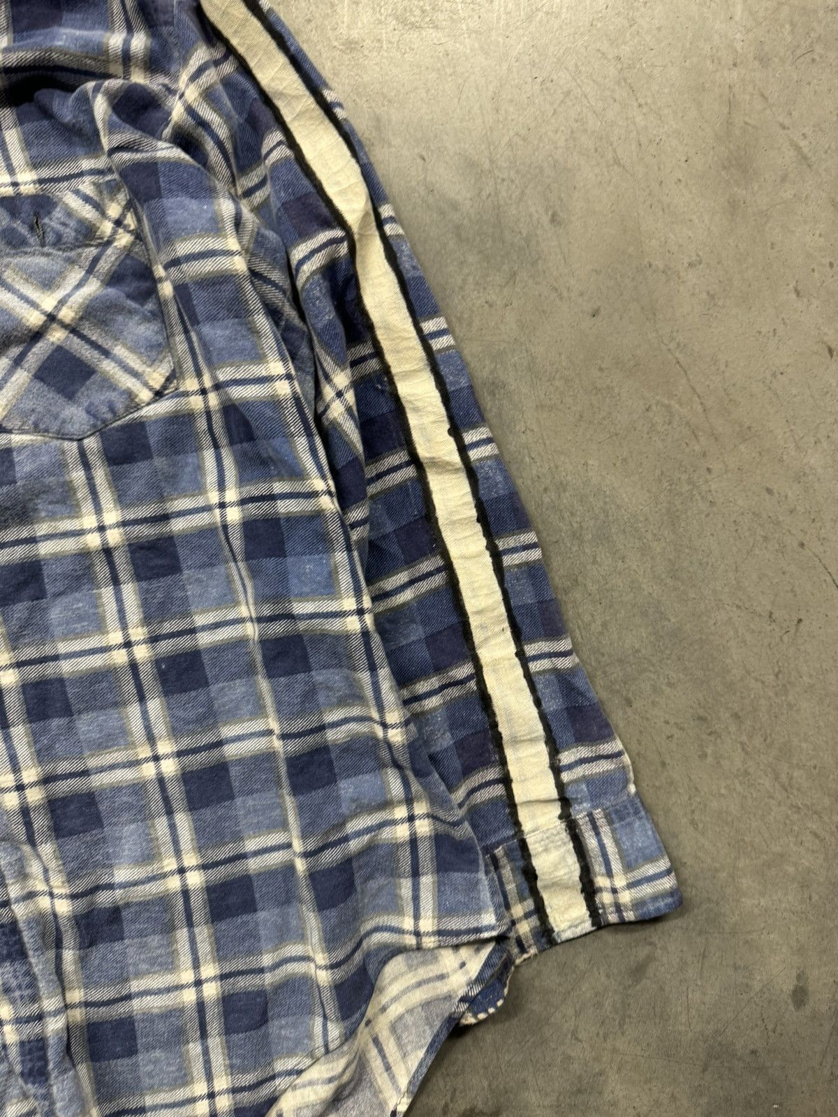 Vintage Vintage 70s Hand Painted Plaid Flannel Size US M / EU 48-50 / 2 - 4 Thumbnail