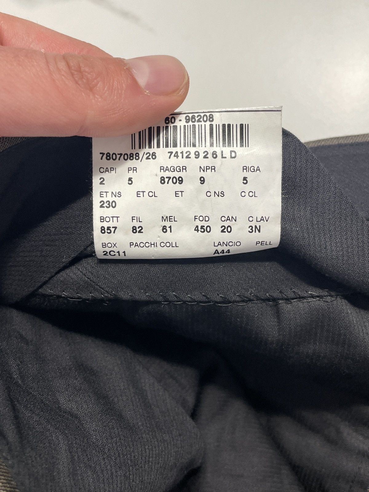 Corneliani Brown Suit Size L Super 110s Extrafine Merinos