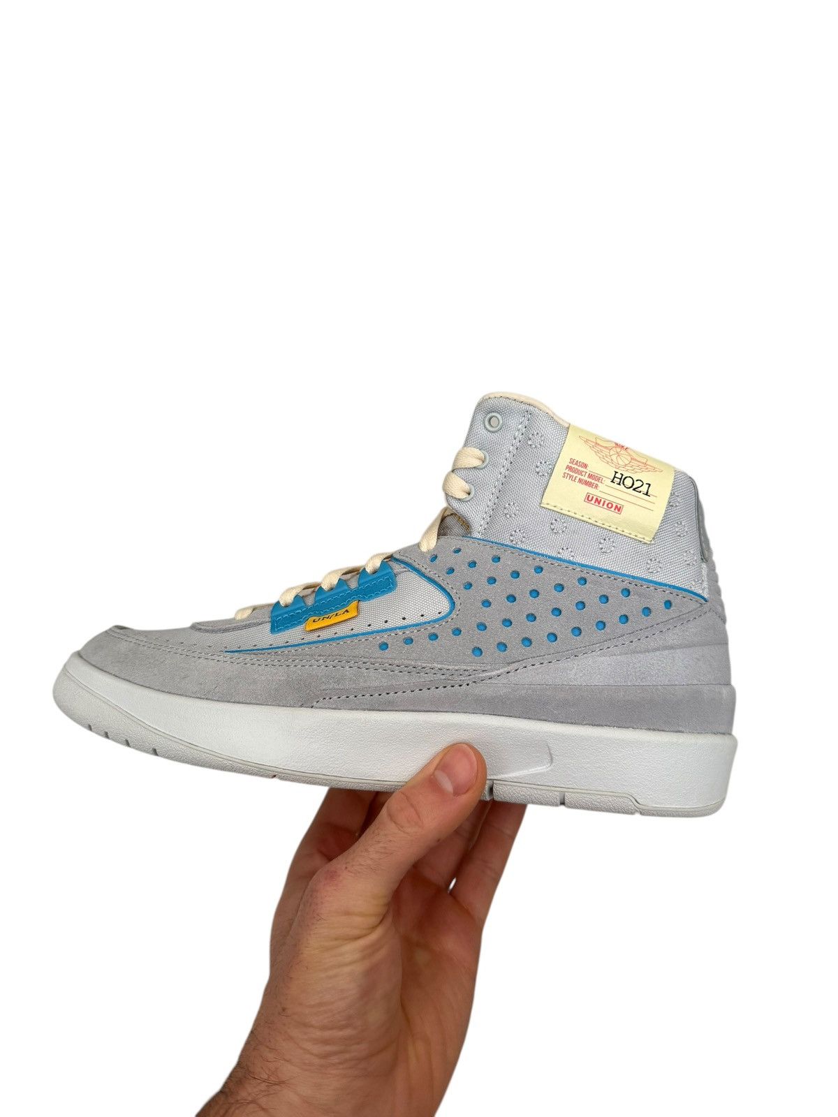 Jordan Brand × Union LA SAMPLE PROMO PAIR Jordan 2 Retro Grey Size US 7 / EU 40 - 2 Thumbnail