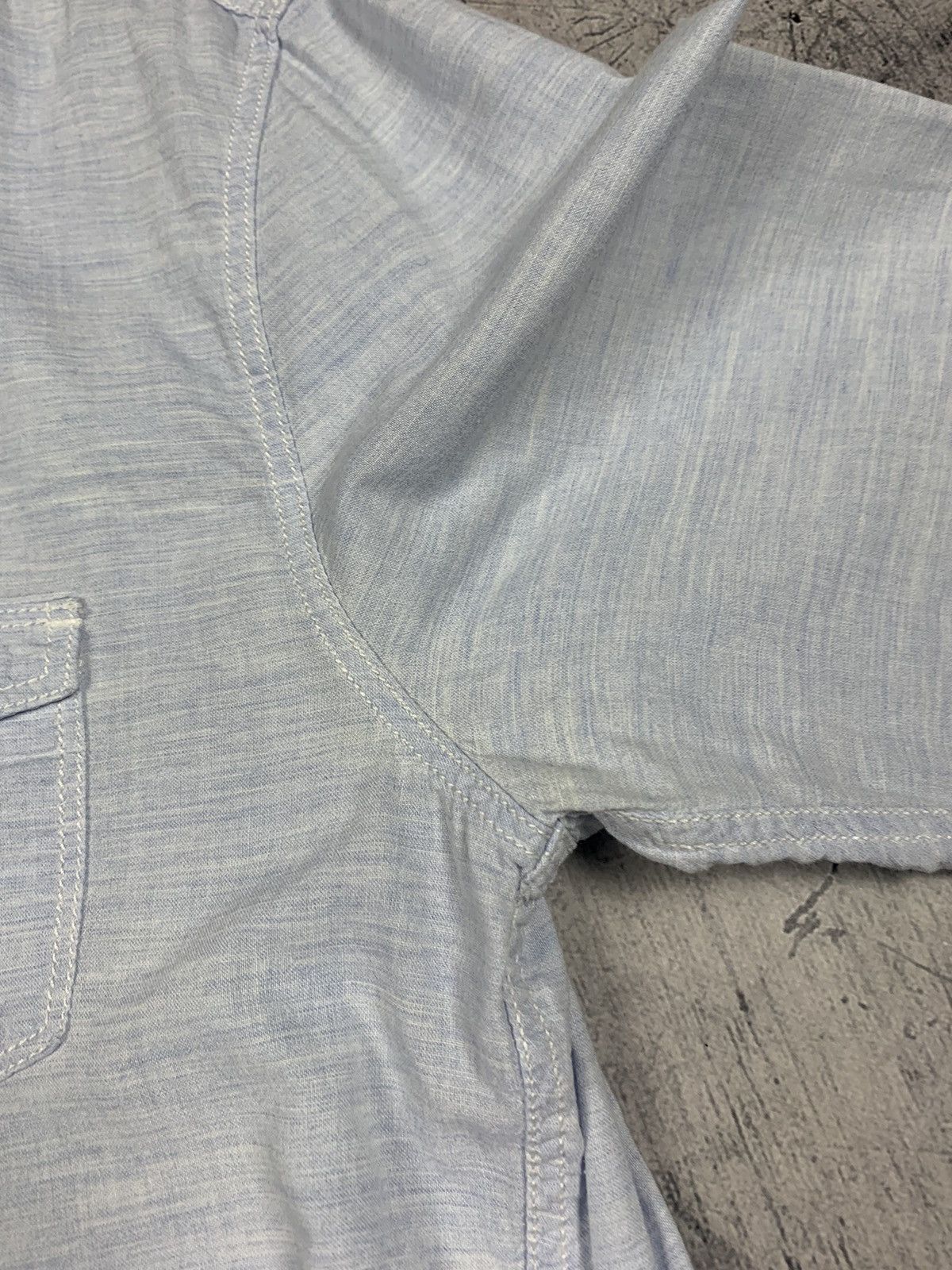 Allsaints Designer Allsaints Stapleton L/SVL Shirt Buttons-Up Blue Size US S / EU 44-46 / 1 - 11 Thumbnail