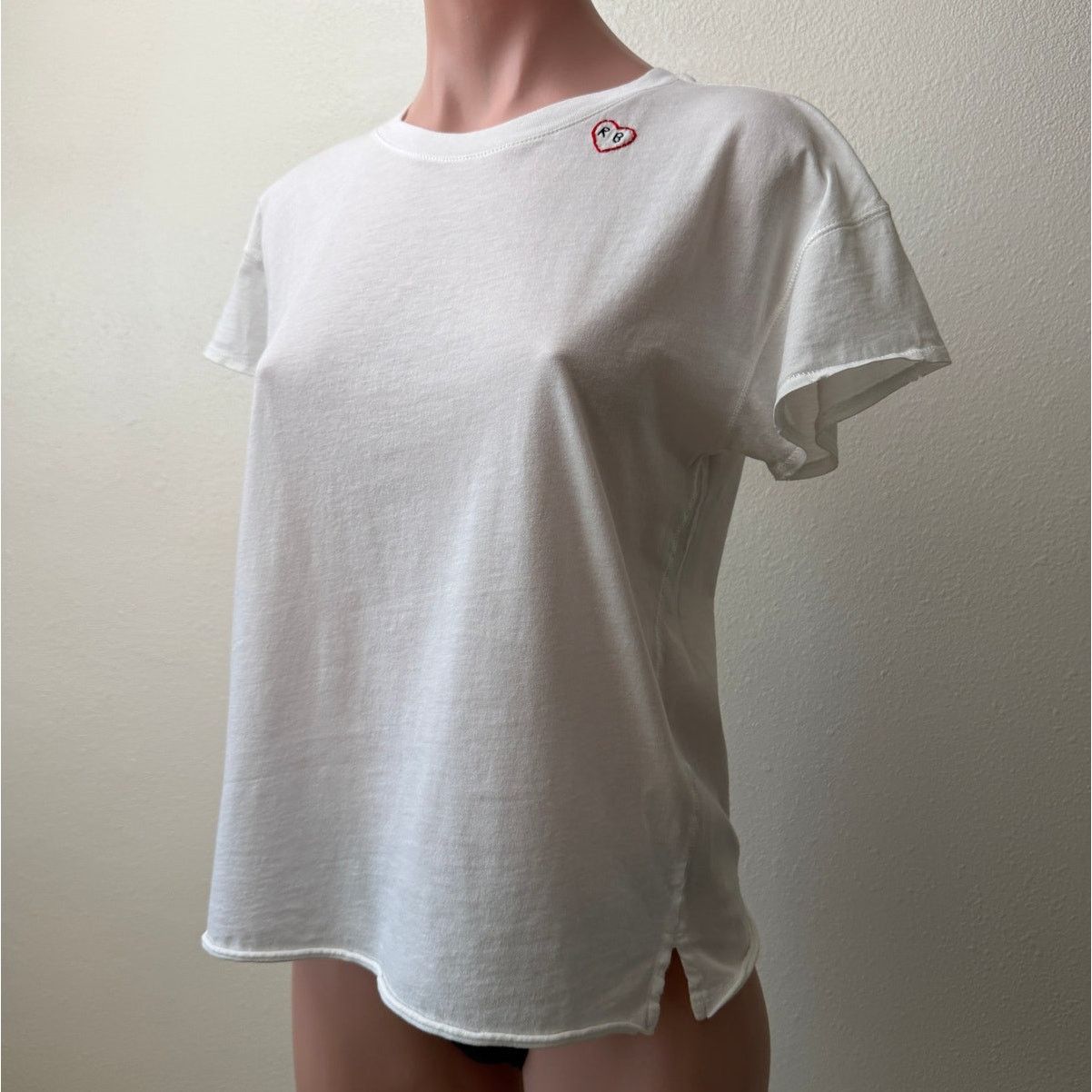 Rag & Bone Rag & Bone White Cotton T-shirt Size XS / US 0-2 / IT 36-38 - 2 Thumbnail