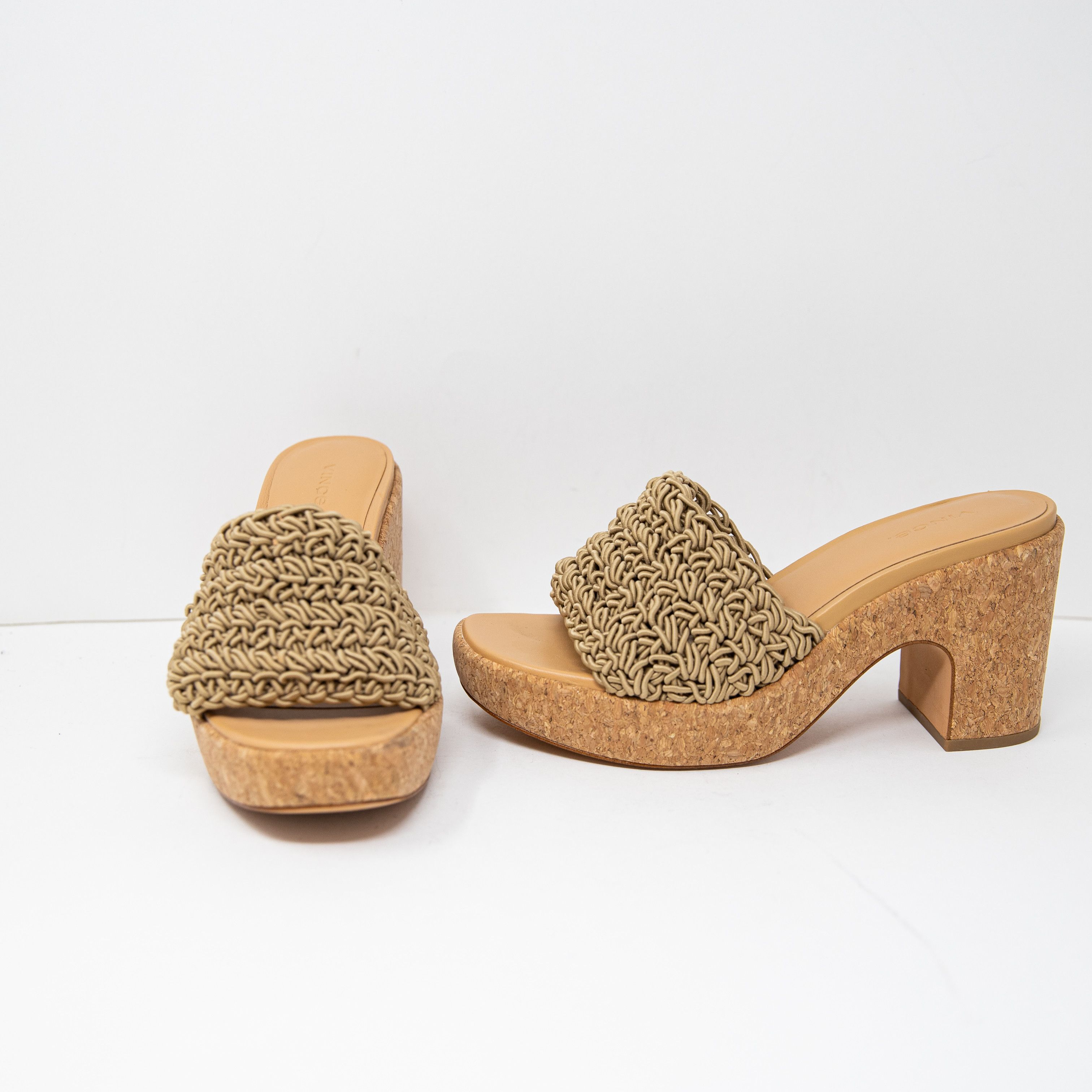 Vince Vince Women's Nicki Crochet Platform Sandal Size US 9 / IT 39 - 1 Thumbnail