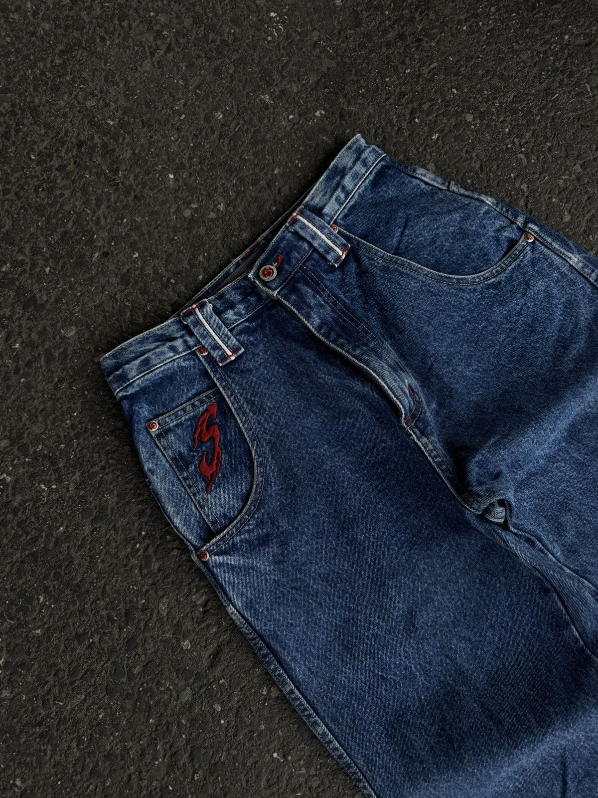 Vintage Vintage Rap denim jeans Size US 30 / EU 46 - 6 Thumbnail