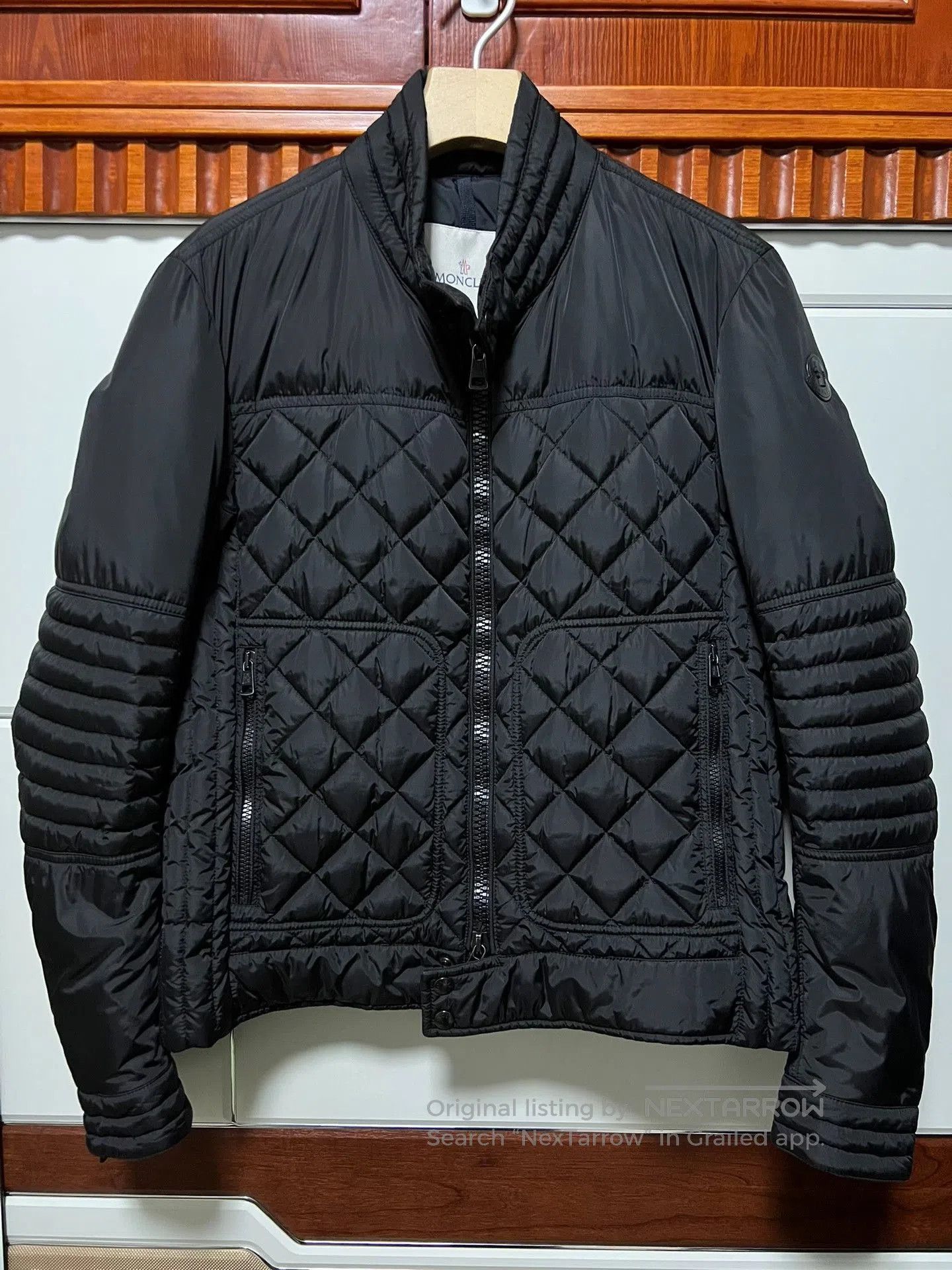 Moncler Moncler Men's Motorcycle Down Jacket. Size US L / EU 52-54 / 3 - 1 Thumbnail