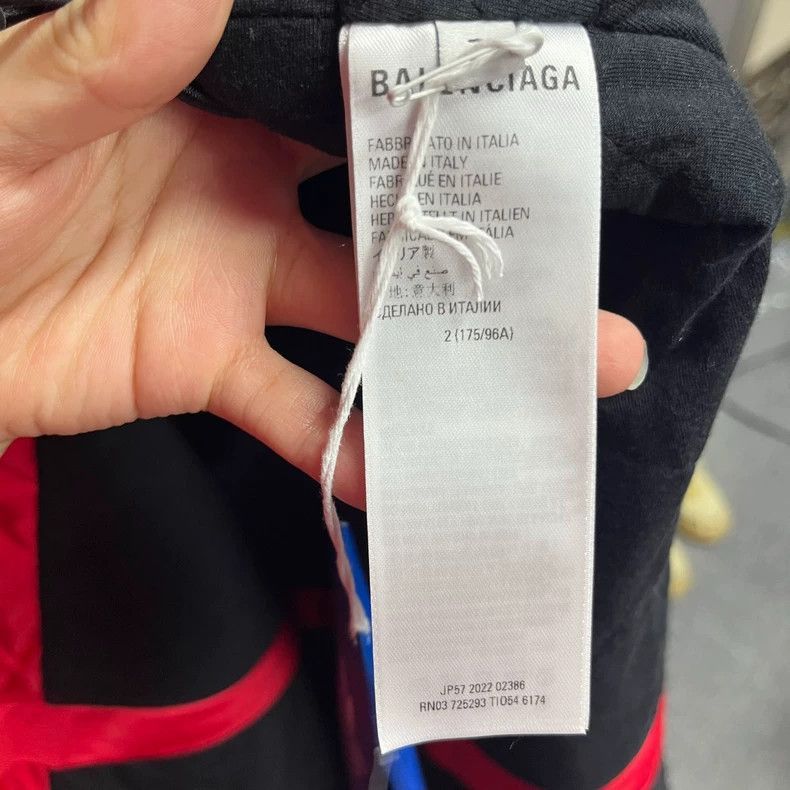 Balenciaga Balenciaga Balenciaga Red Long Hooded Jacket-2506 Size US M / EU 48-50 / 2 - 4 Thumbnail