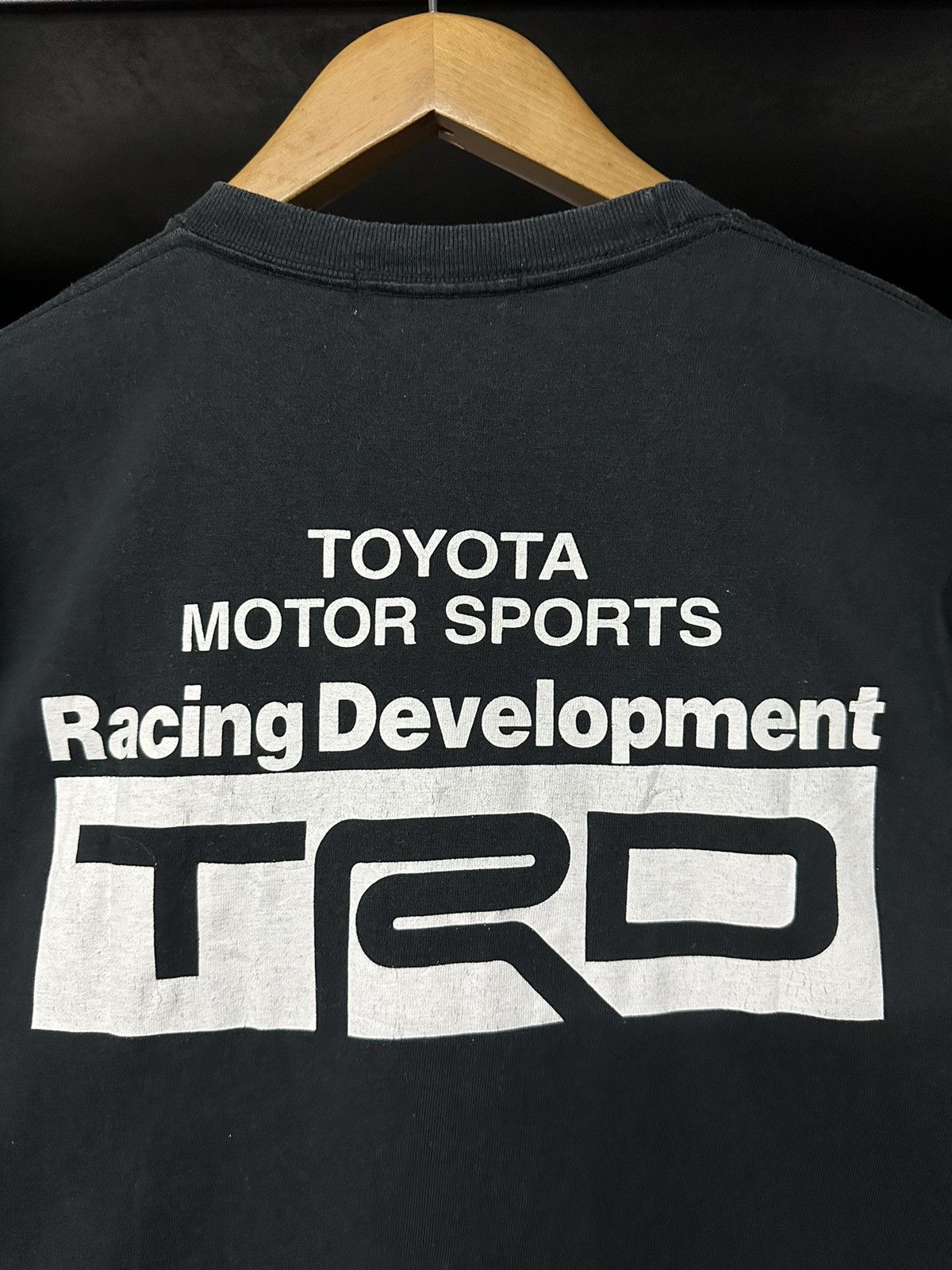 Japanese Brand × Vintage Vintage TRD Toyota Motorsports Racing Faded Tee Size US M / EU 48-50 / 2 - 2 Thumbnail
