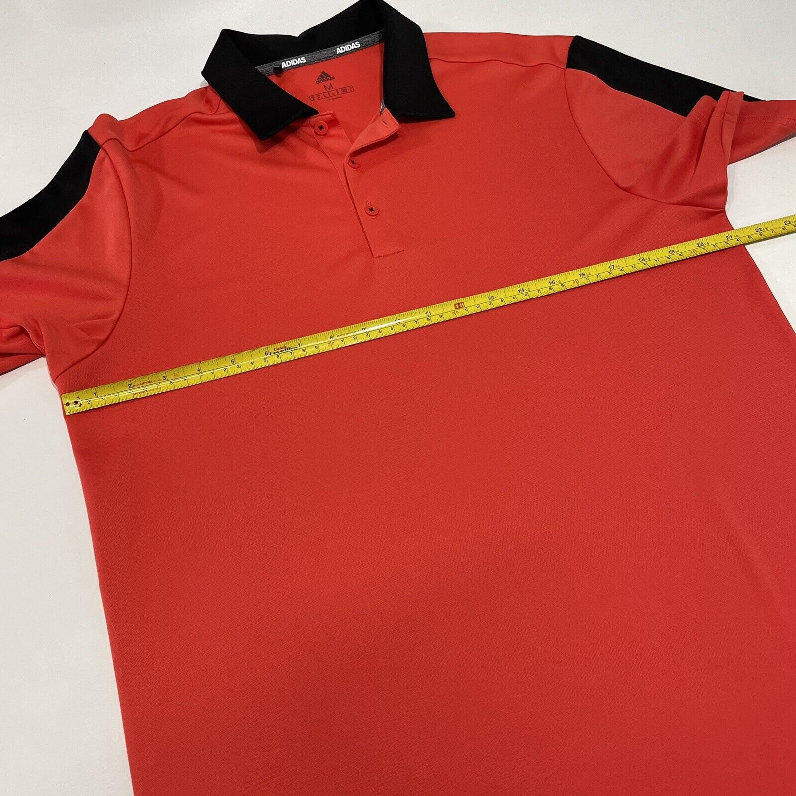 Adidas Adidas Men’s Athletic Polo Shirt Red Black Climalite Golf M Size US M / EU 48-50 / 2 - 5 Thumbnail