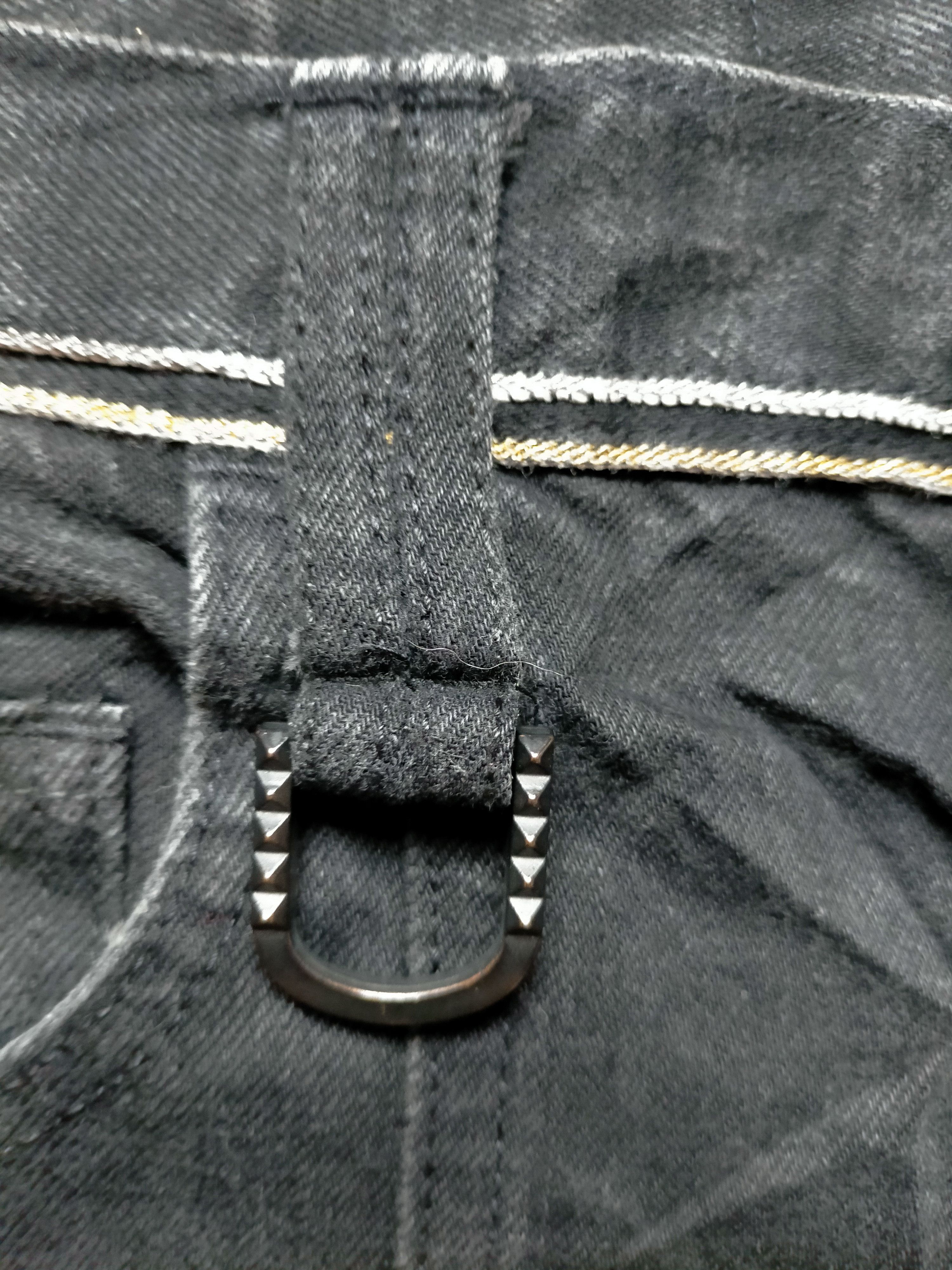 Japanese Brand Roen Jeans Cargo Punk Style Size US 30 / EU 46 - 13 Thumbnail