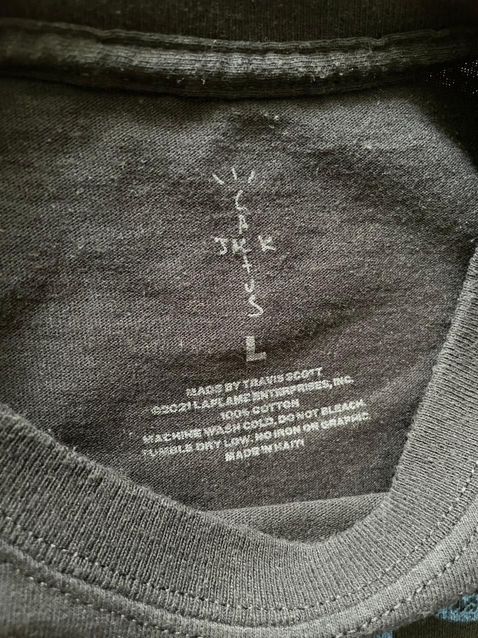 Fragment Design Travis Scott Cactus Jack For Fragment Danger Tee Shirt Size US M / EU 48-50 / 2 - 3 Thumbnail