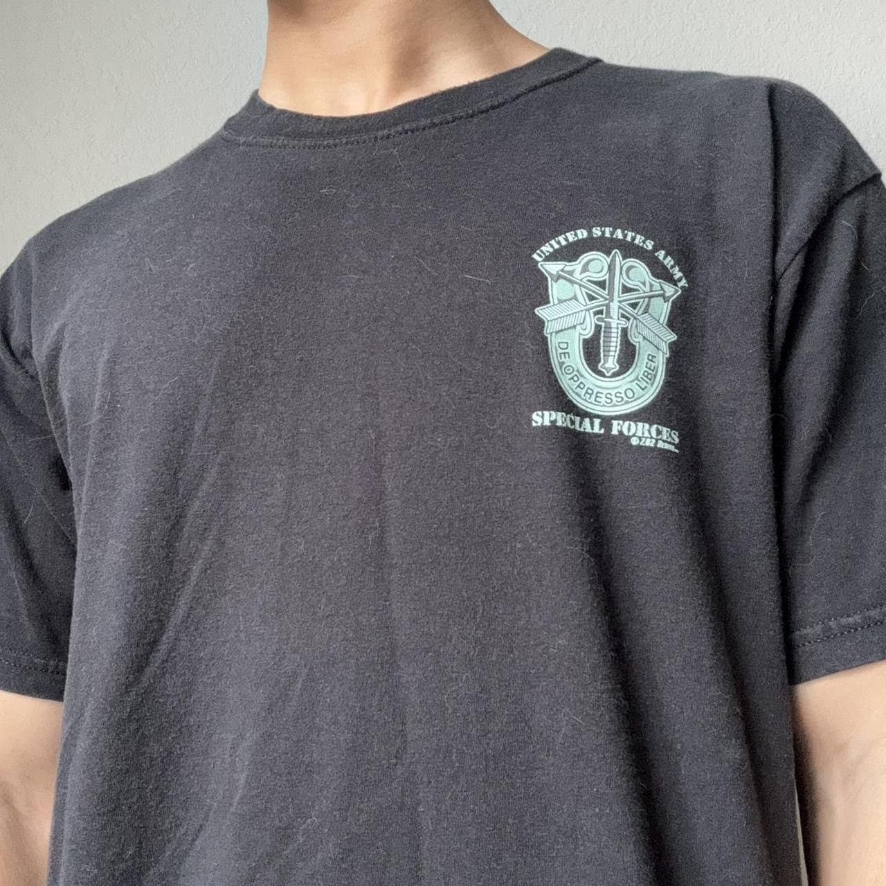 Vintage Vintage United States Special Forces 2000s Graphic Tee Shirt Size US L / EU 52-54 / 3 - 4 Thumbnail