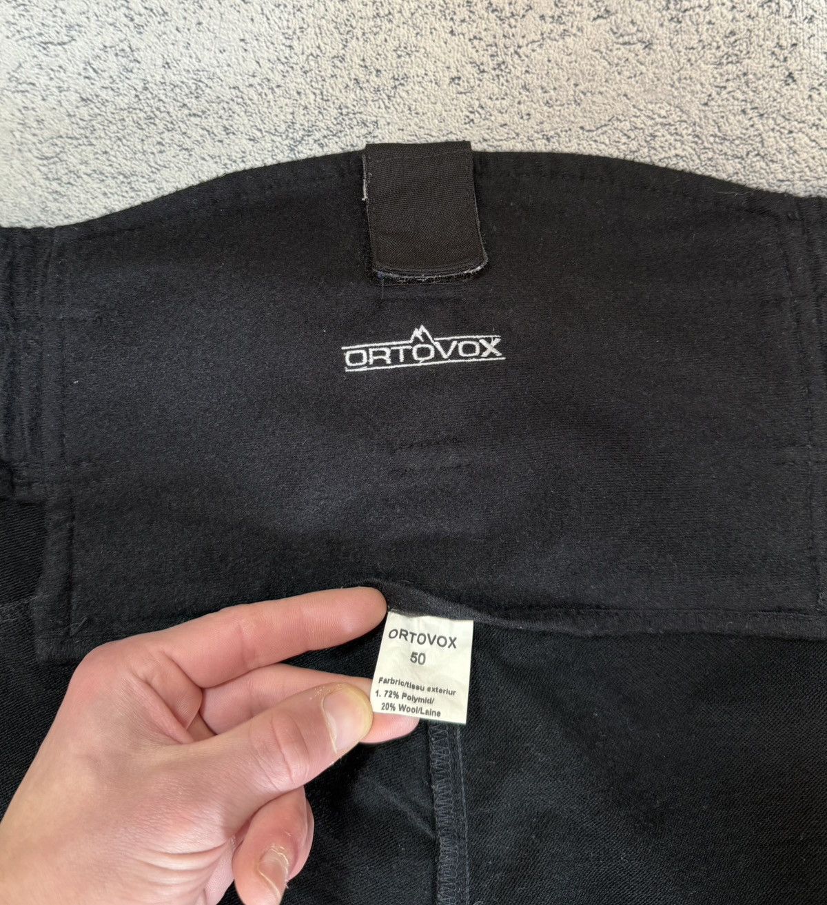 ORTOVOX ORTOVOX Vintage Men Ski Pants Wool Blend Black Size 50 Snow Size US 34 / EU 50 - 9 Thumbnail