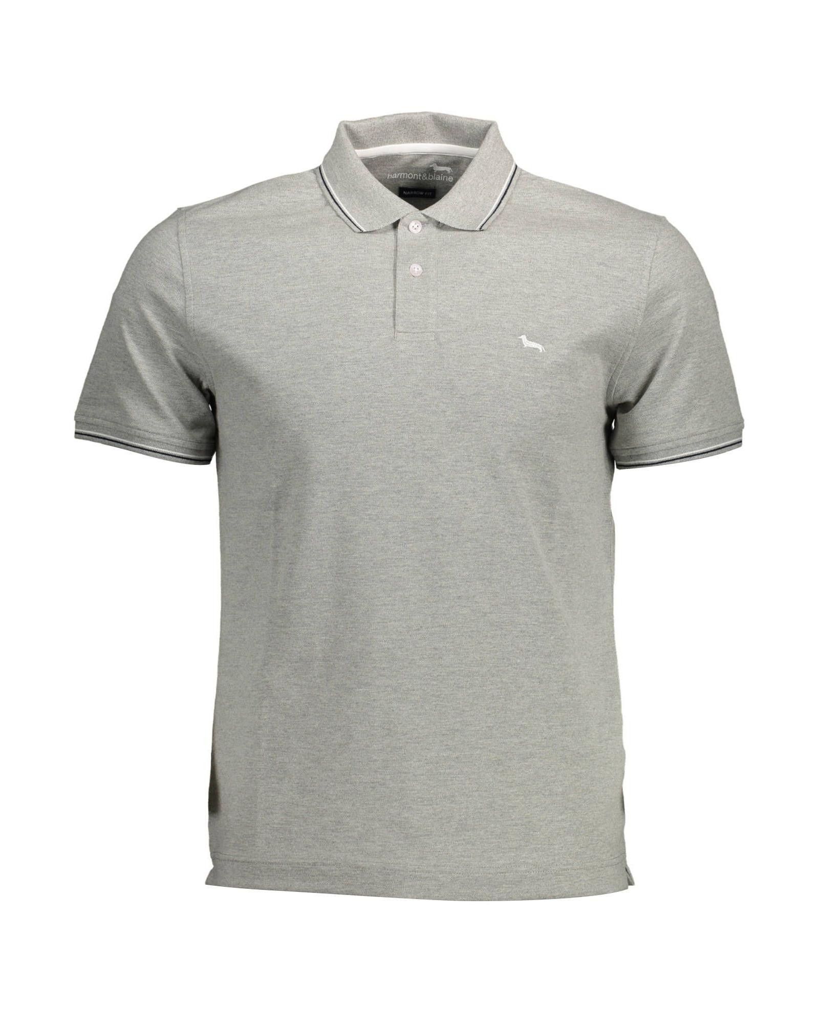Harmont & Blaine Blue Cotton Men's Polo Shirt main image 1
