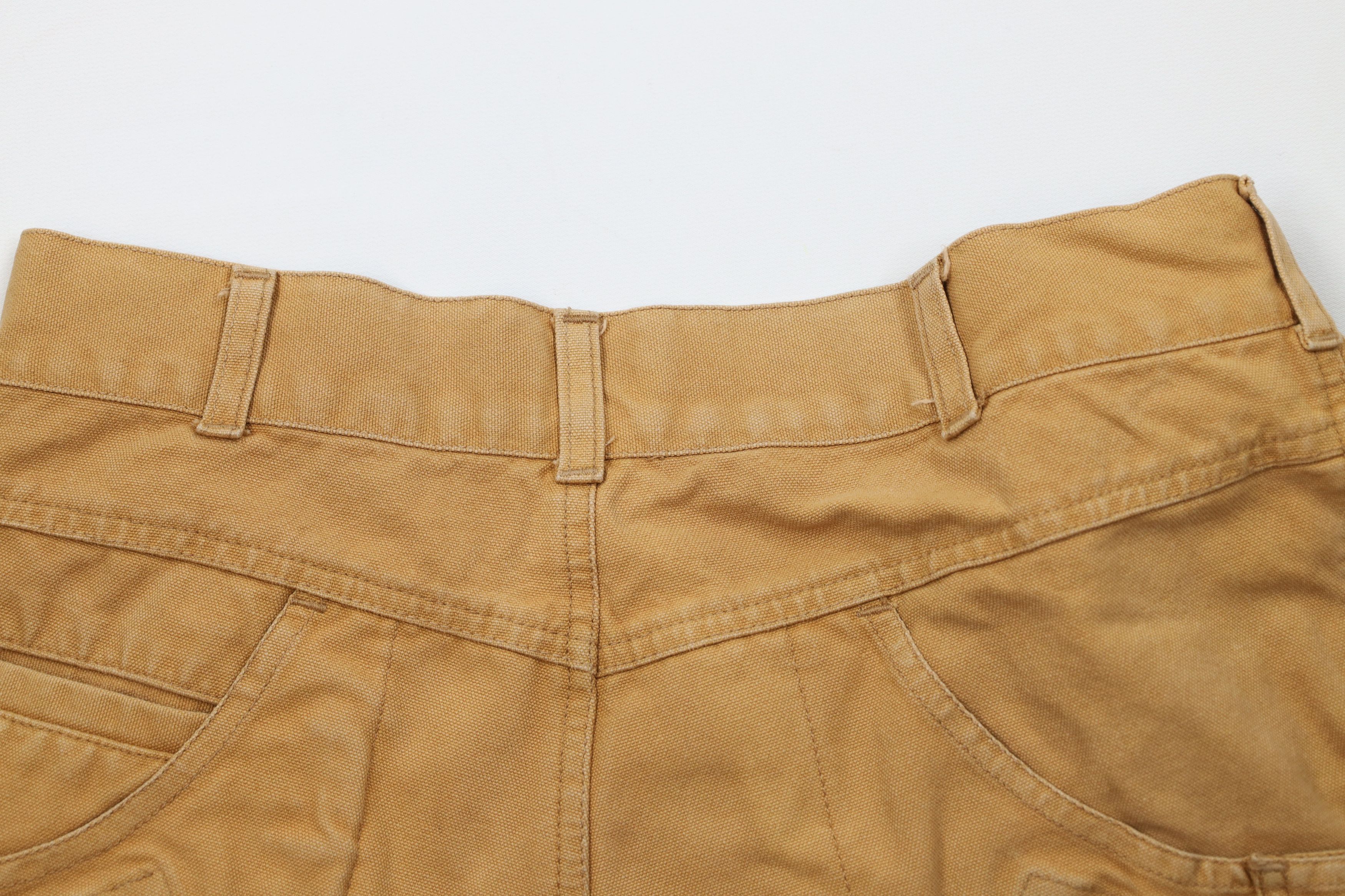 Vintage Vintage 90s Streetwear Big Pocket Above Knee Canvas Shorts Size US 32 / EU 48 - 9 Thumbnail