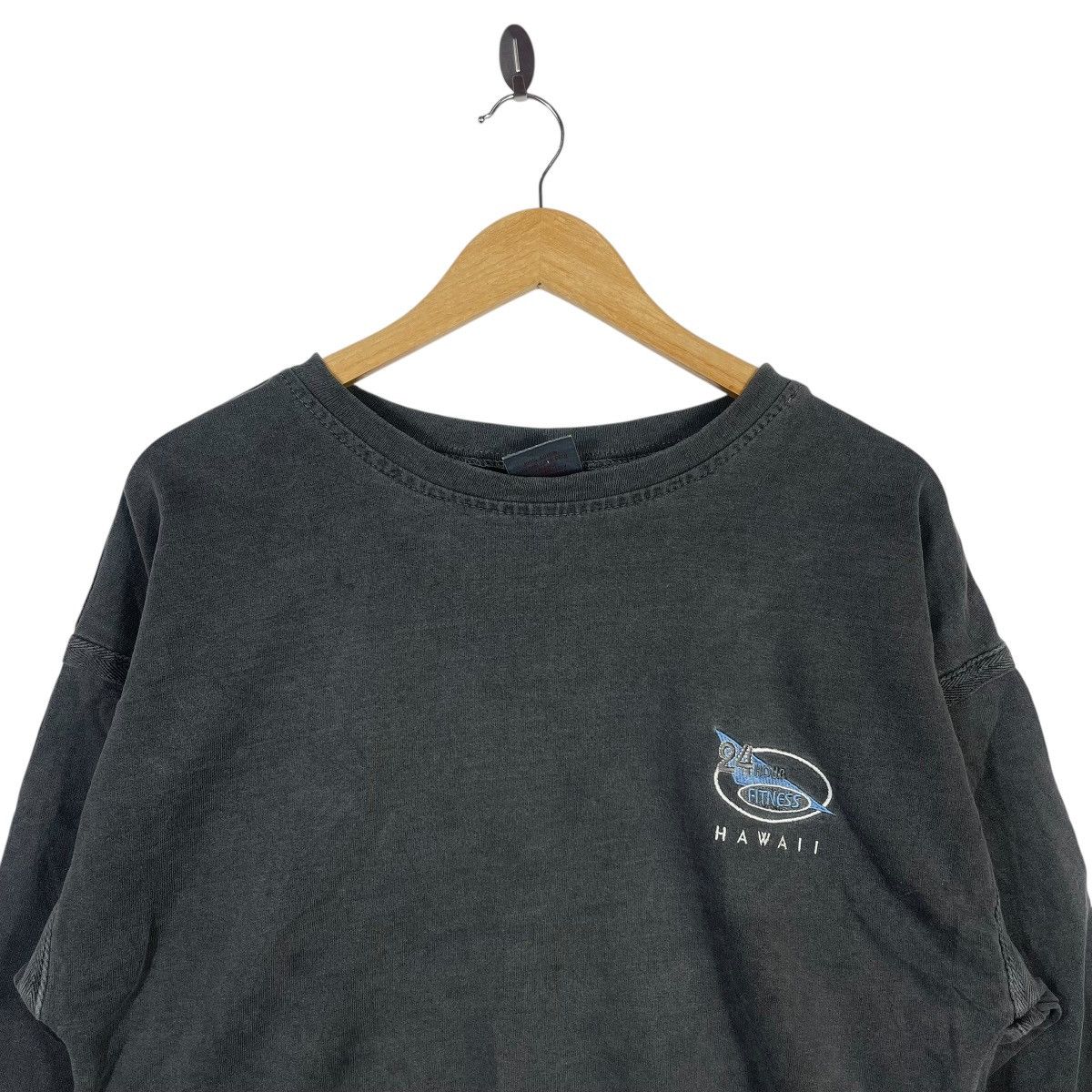 Vintage Vintage L.A. LOOKS Hawaii Fitness Cropped Long Sleeve Size S / US 4 / IT 40 - 2 Thumbnail