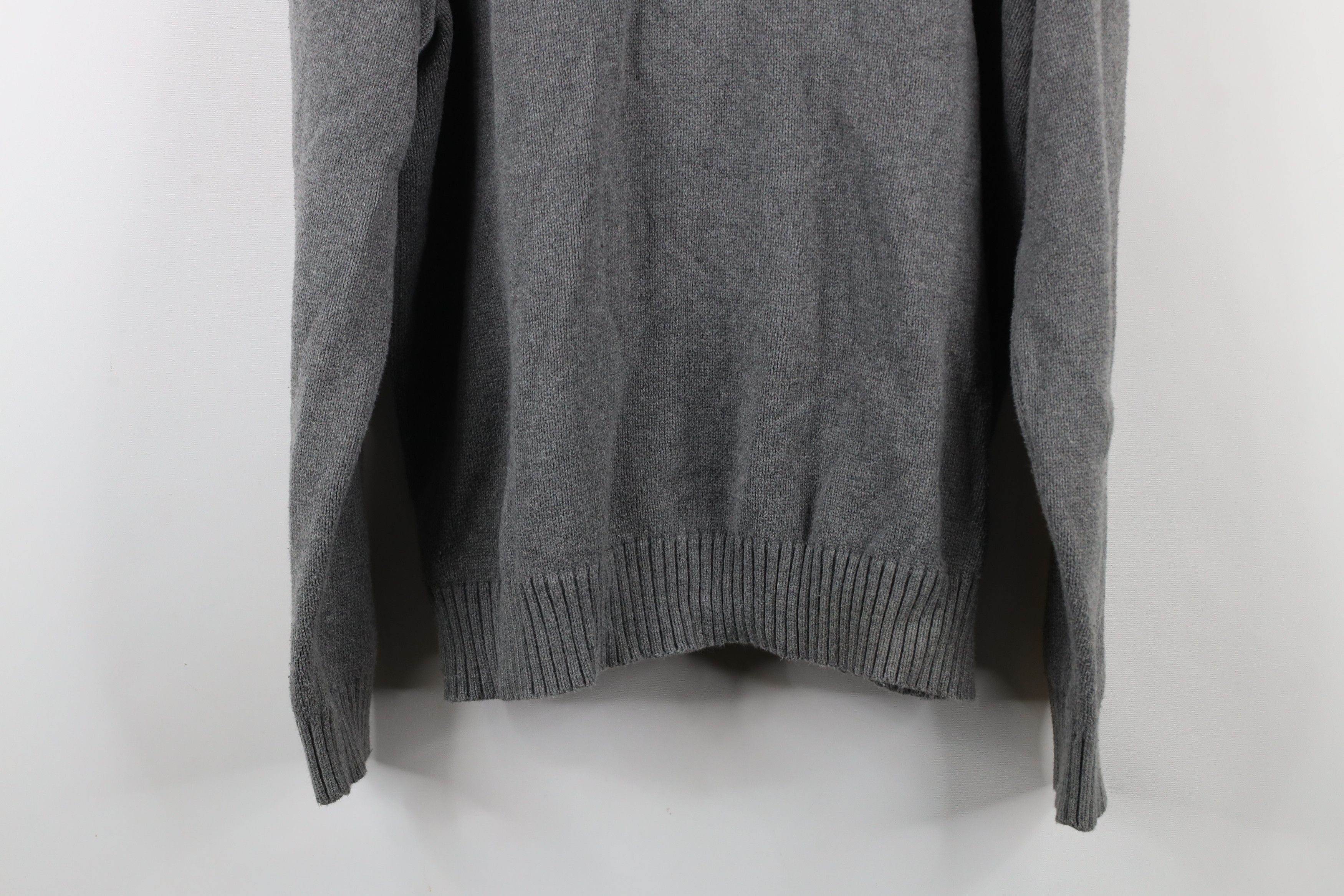 Ralph Lauren × Vintage Vintage 90s Ralph Lauren Knit Half Zip Pullover Sweater Size US L / EU 52-54 / 3 - 10 Thumbnail