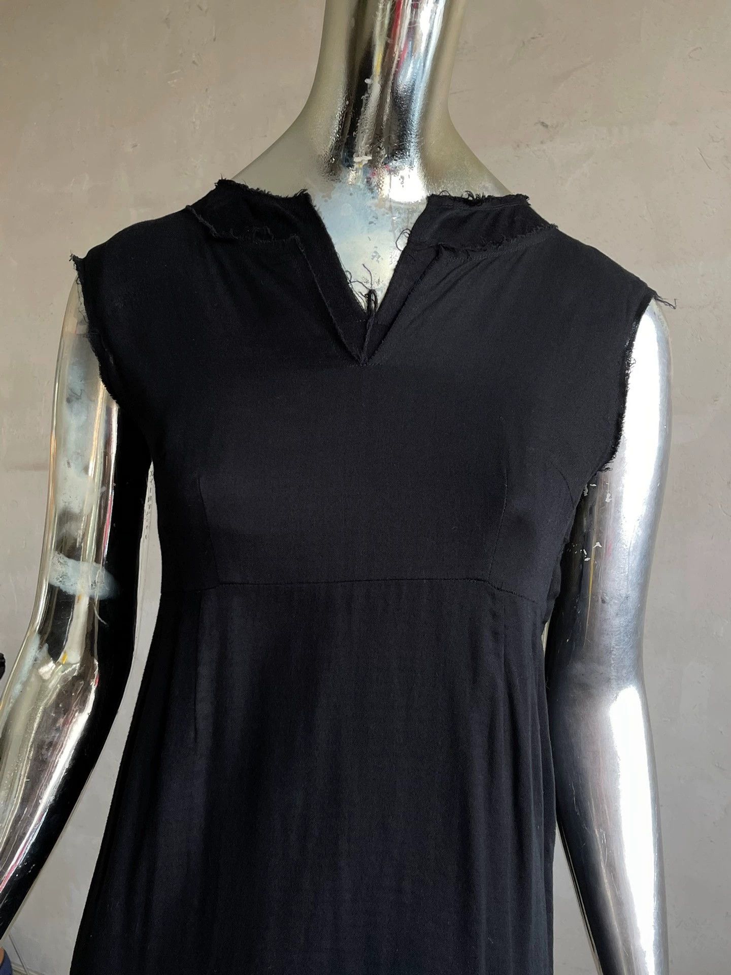 Comme des Garcons CDG Black Braided Double-Layered Dress S Size S / US 4 / IT 40 - 7 Thumbnail