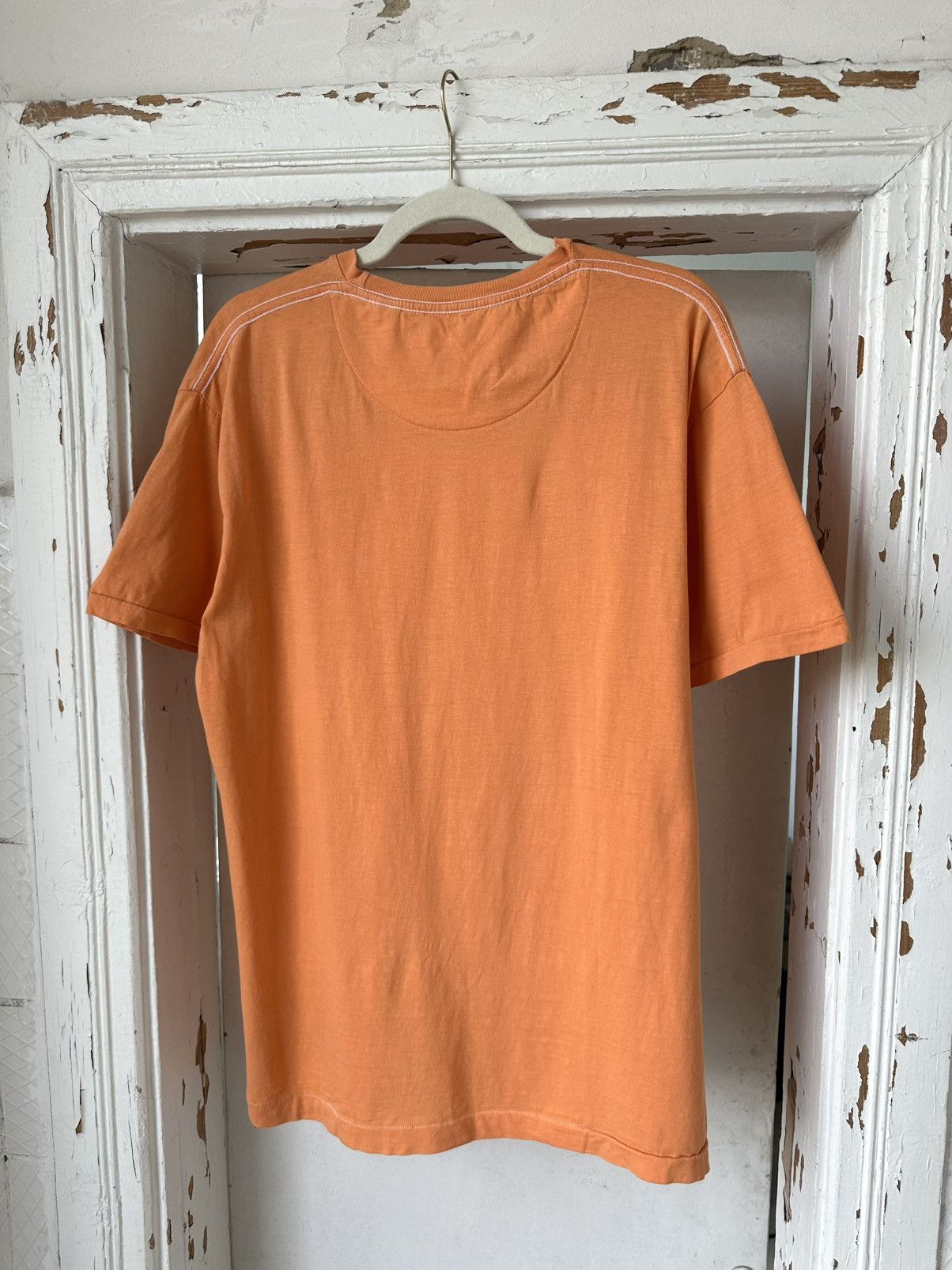 Diesel Vintage Diesel Printed Orange T-shirt Size US L / EU 52-54 / 3 - 7 Thumbnail