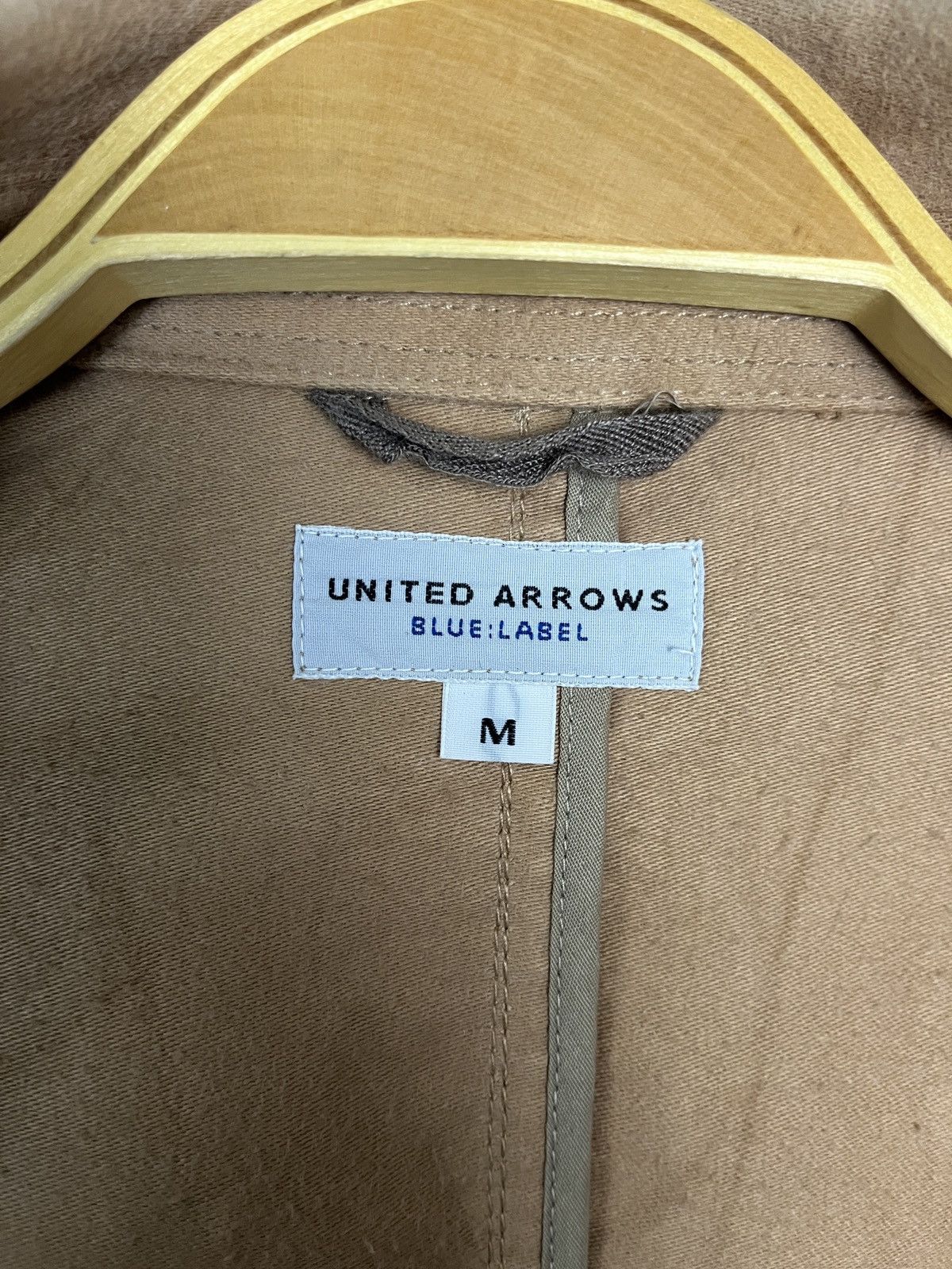 Japanese Brand × United Arrows United Arrows Blue Label 3 Button Cotton Chore Sport Blazer Size 38R - 8 Thumbnail