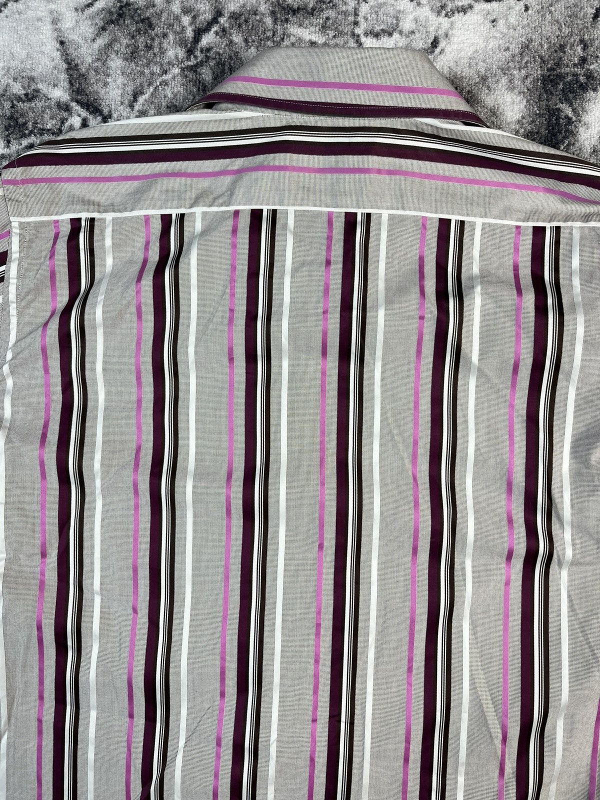 Etro Etro Milano Striped Button Up Shirt XL Size US XL / EU 56 / 4 - 13 Thumbnail