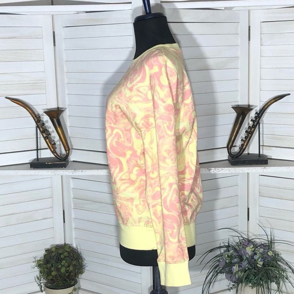 BP. BP. Nordstrom Sweatshirt Tie Dye Spacey Swirl Pink Yellow XS Size XS / US 0-2 / IT 36-38 - 5 Thumbnail