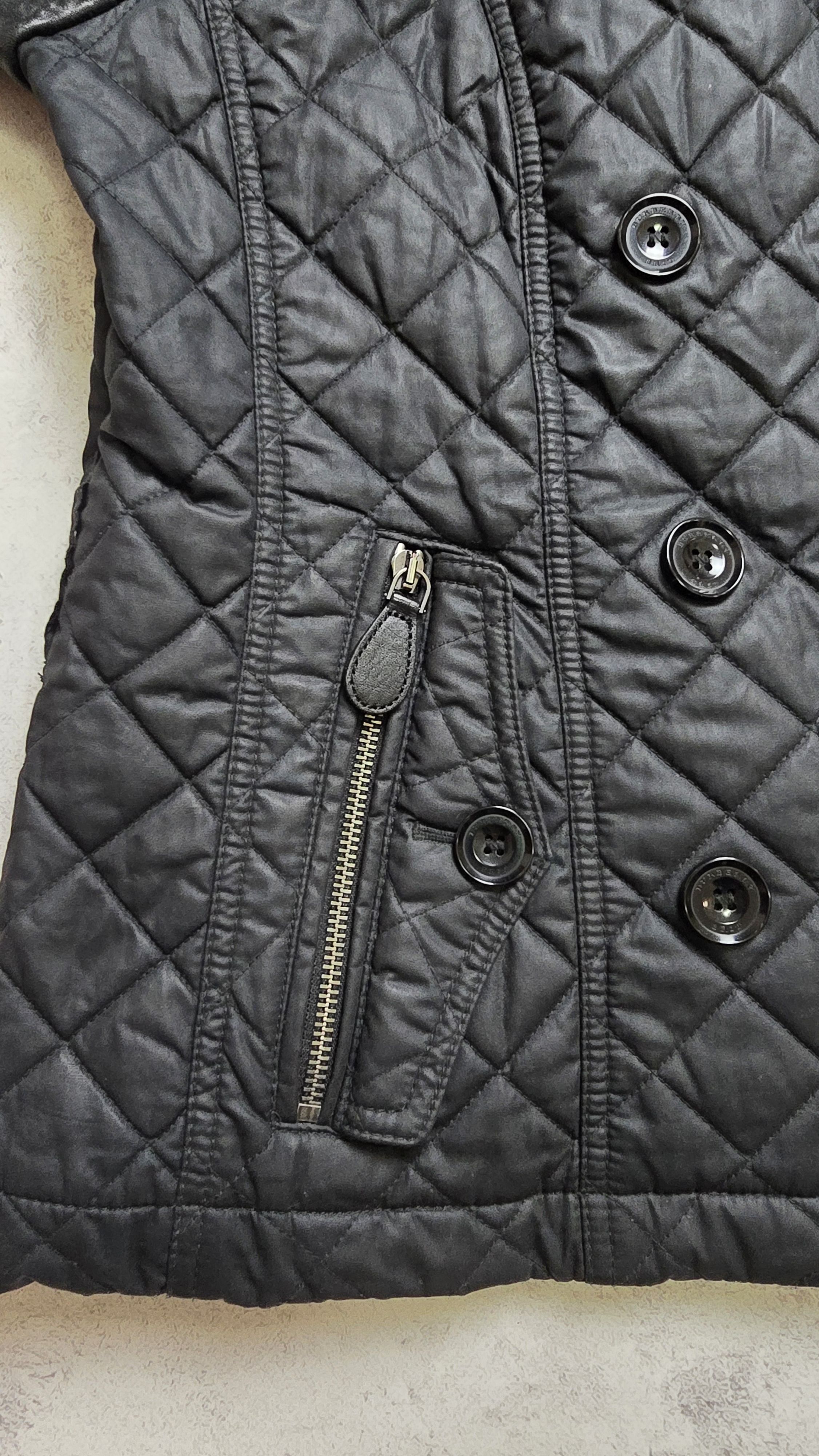 Burberry BURBERRY BRIT Quilted Lamb Leather Sleeve Jacket Size M / US 6-8 / IT 42-44 - 10 Thumbnail