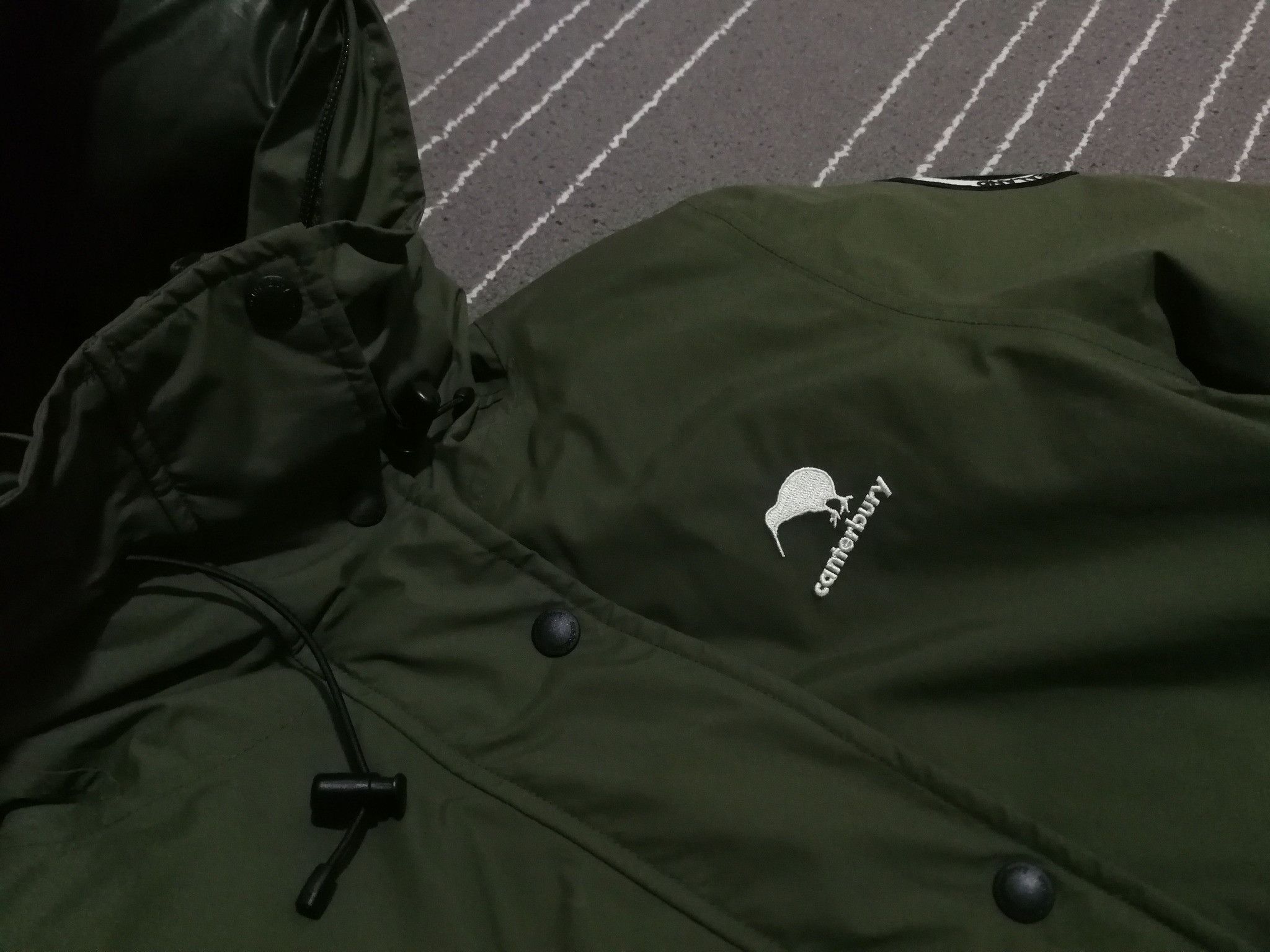 Canterbury of New Zealand CANTERBURY green army puffer parka S 1850 Size S / US 4 / IT 40 - 14 Thumbnail