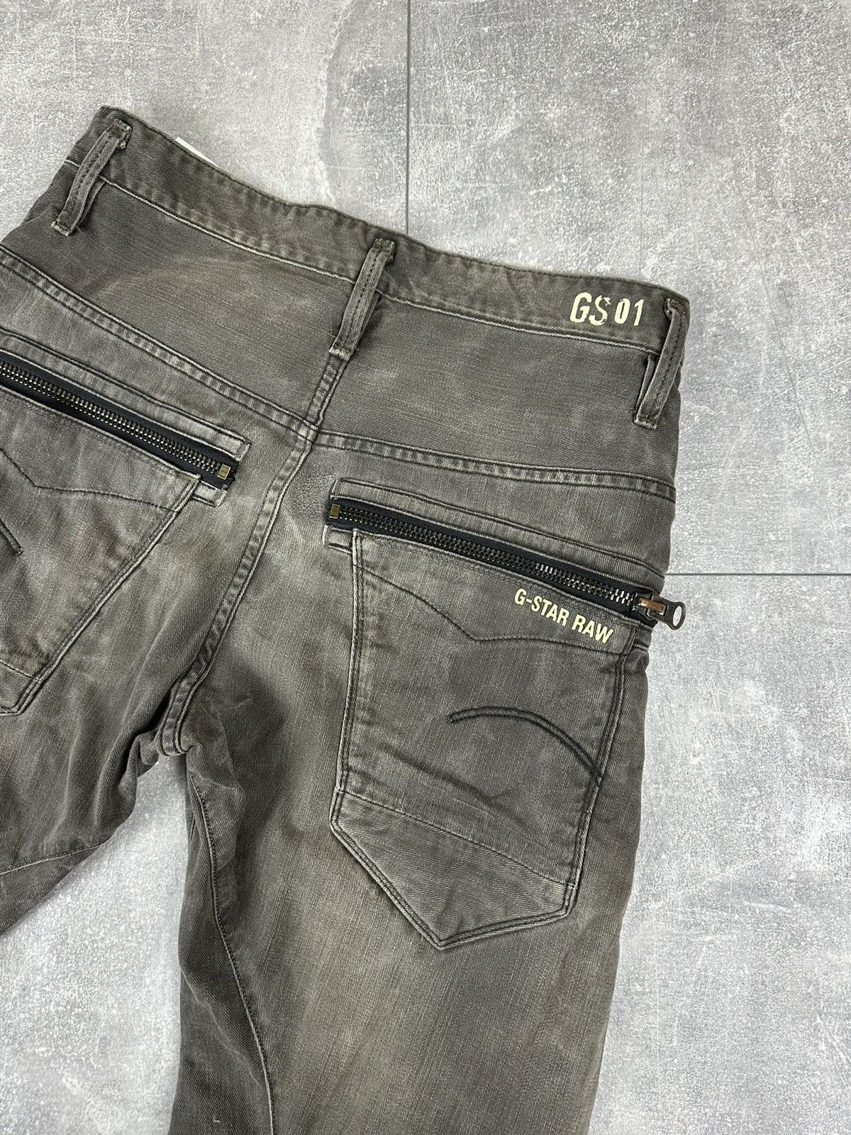 G-Star G Star Raw Japanese Fade Denim Jeans Pants Y2K Size US 30 / EU 46 - 7 Thumbnail
