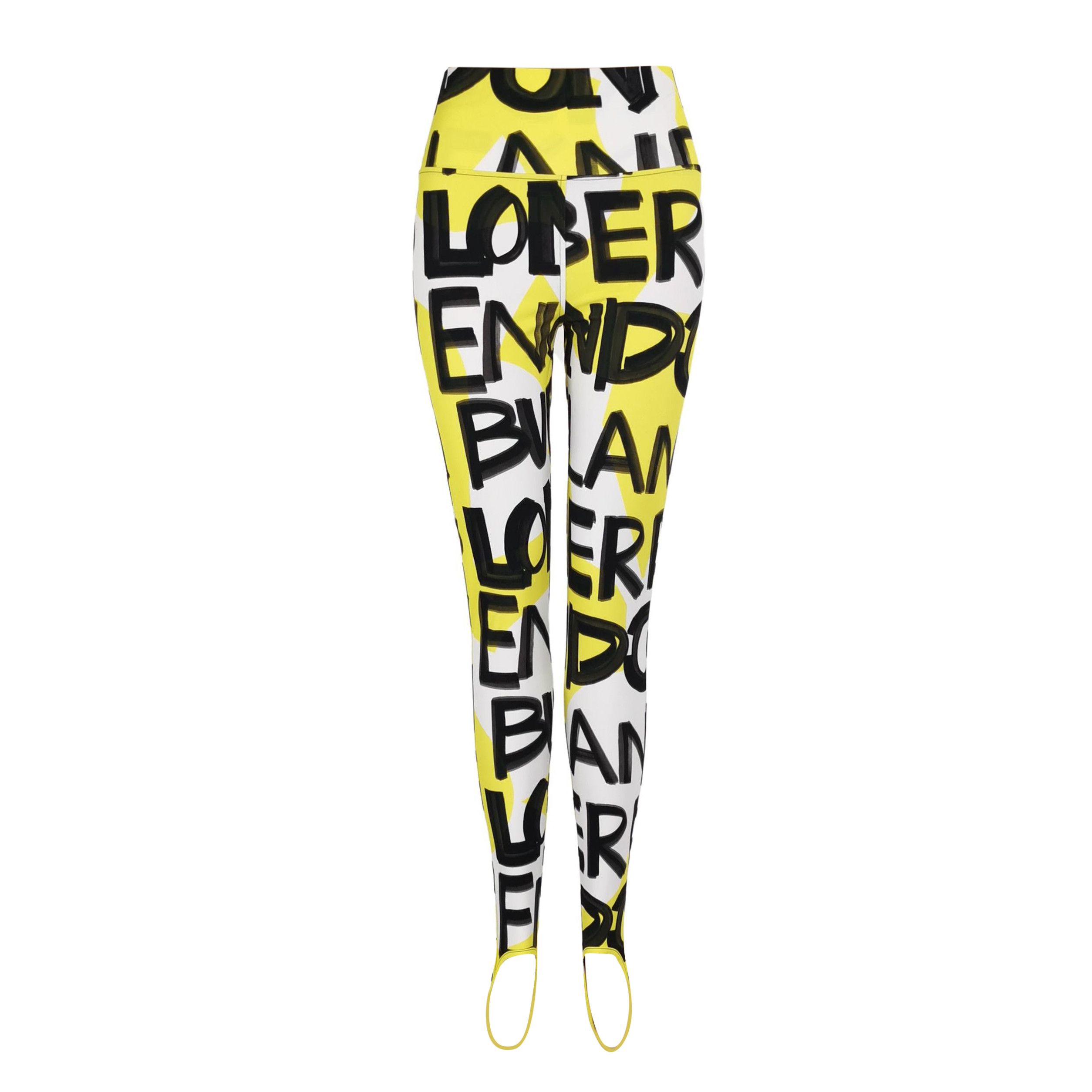 Burberry Burberry Colorful Letter Logo Slim Pants 0079 Size US 26 / EU 42 - 1 Thumbnail