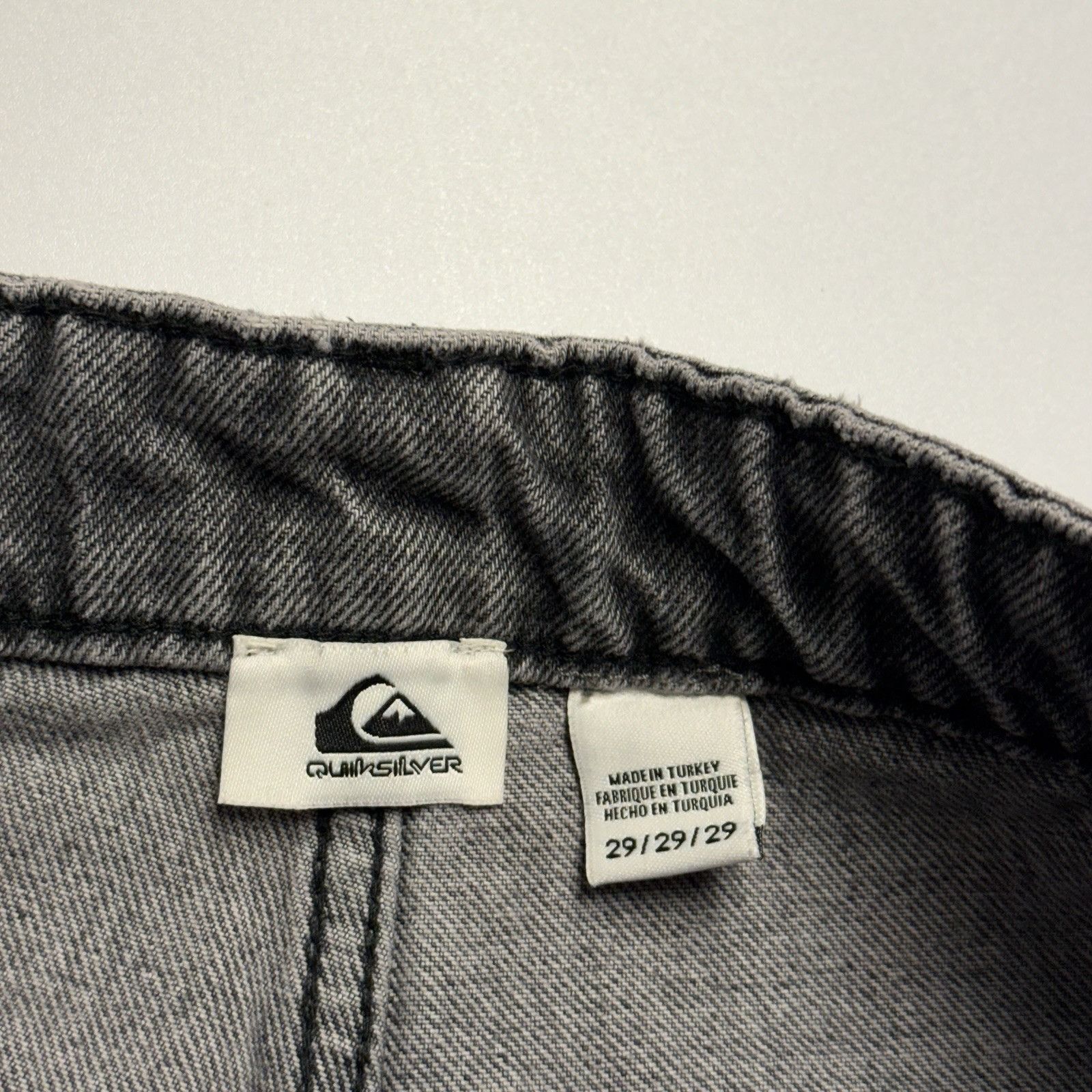 Quiksilver Quiksilver Baggy Jeans Mens 29 Gray Surf Skate Size US 29 - 5 Thumbnail